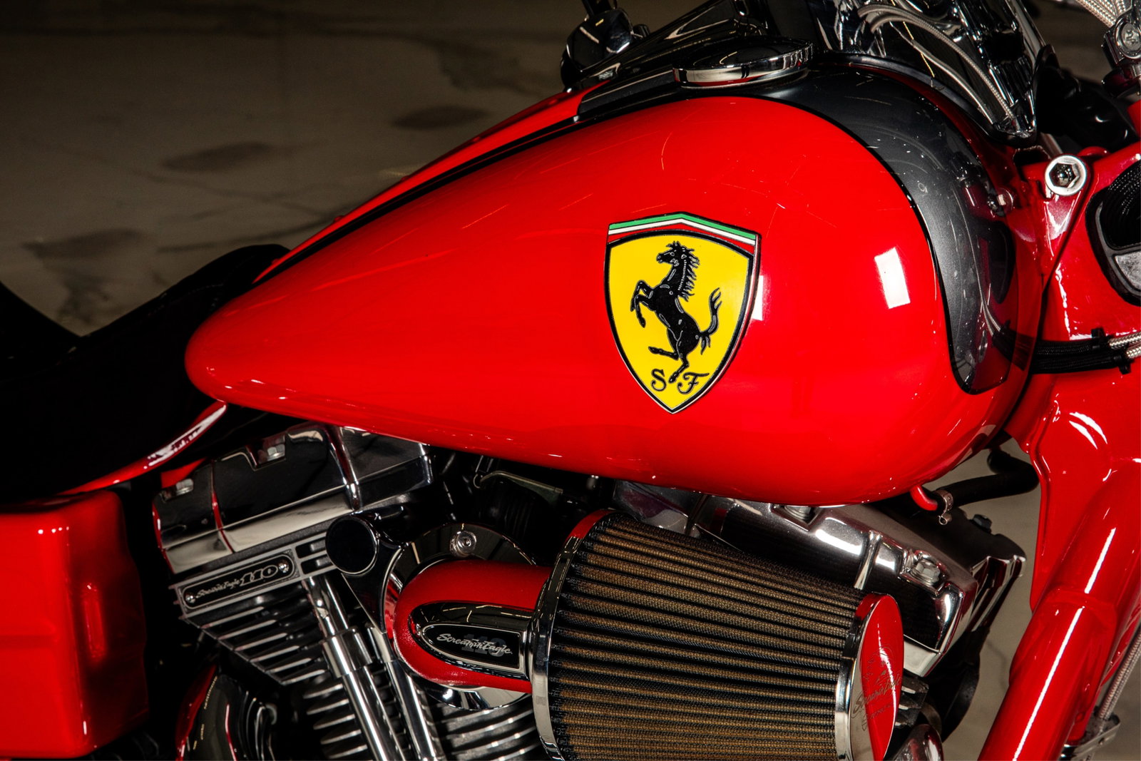 CUSTOMIZED HARLEY DAVIDSON SCREAMIN EAGLE 110 - 4