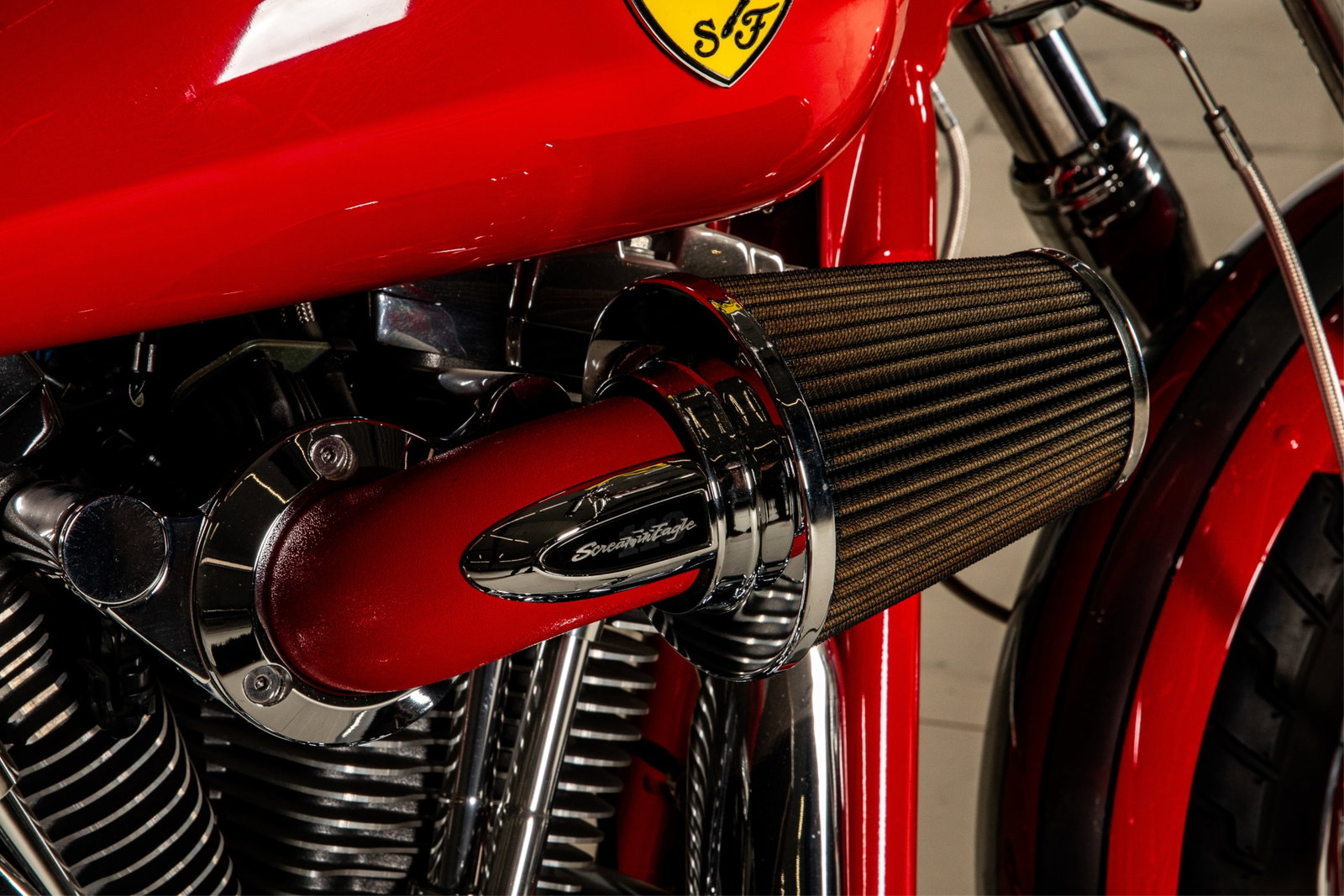 CUSTOMIZED HARLEY DAVIDSON SCREAMIN EAGLE 110 - 7