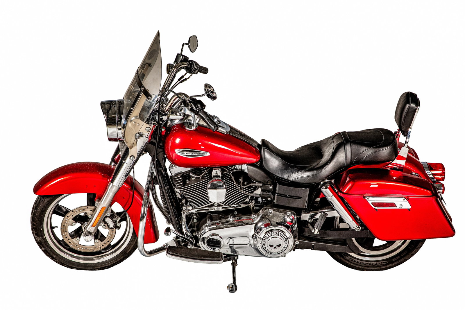 CLASSIC RED HARLEY-DAVIDSON SWITCHBACK - 9