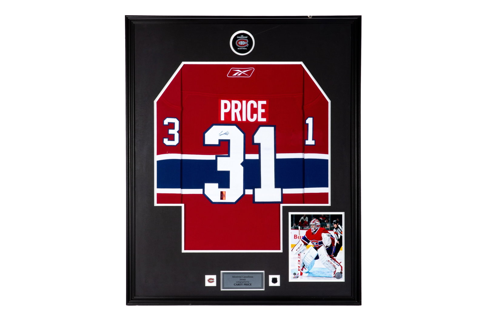 CAREY PRICE SIGNED MONTREAL CANADIENS JERSEY (1 of 2)