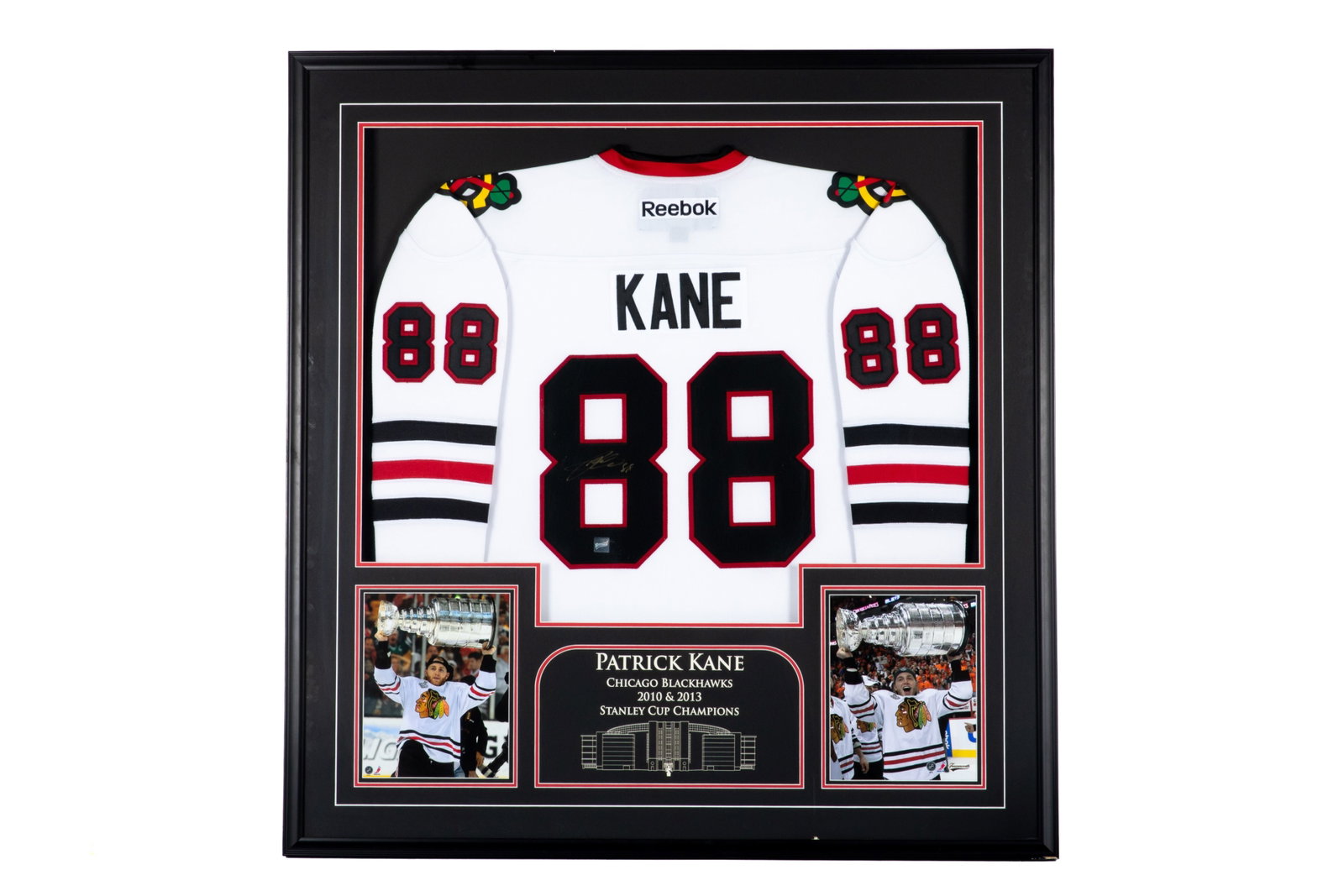 PATRICK KANE FRAMED SIGNED JERSEY (1 of 3)