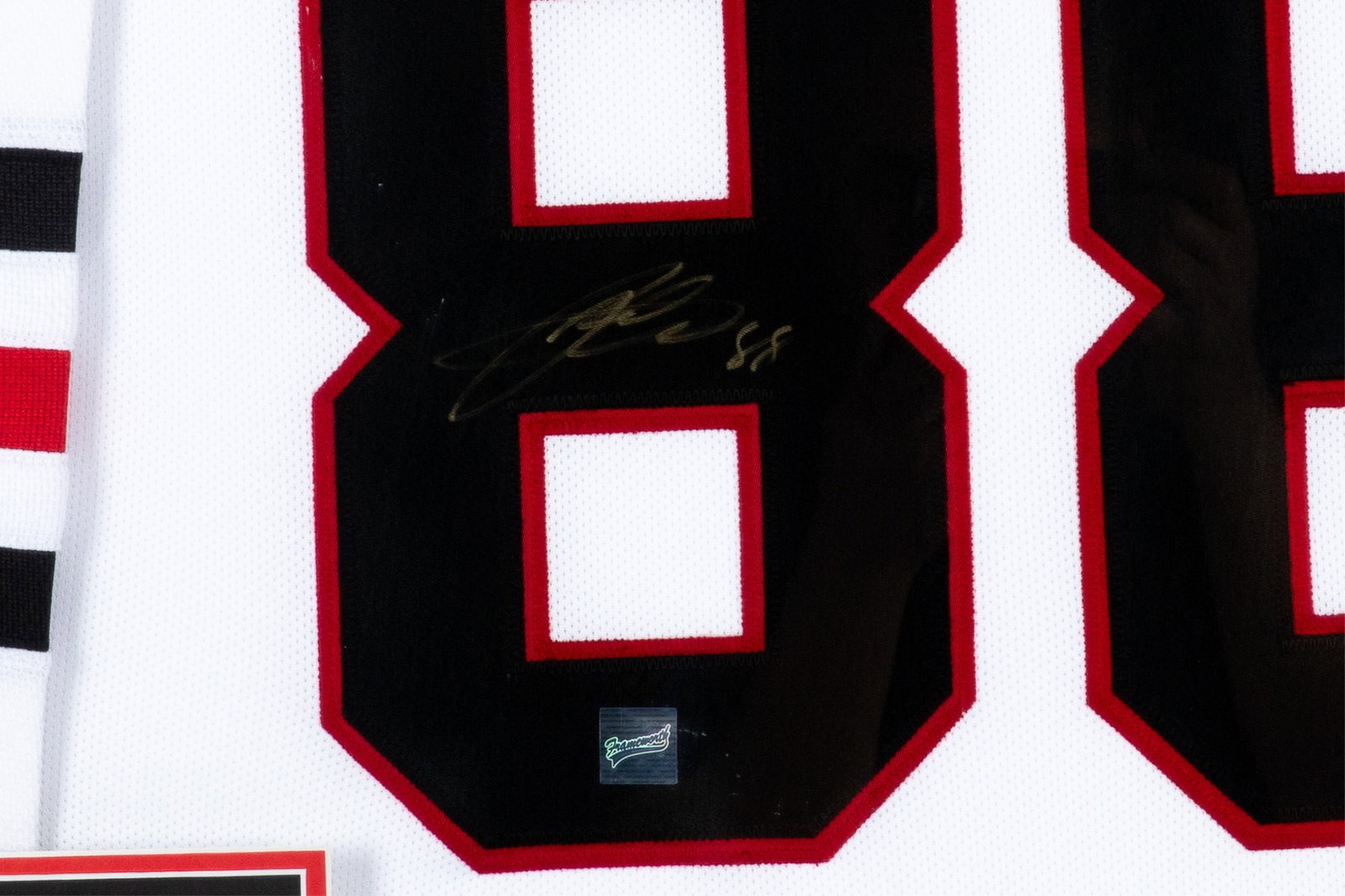 PATRICK KANE FRAMED SIGNED JERSEY - 3