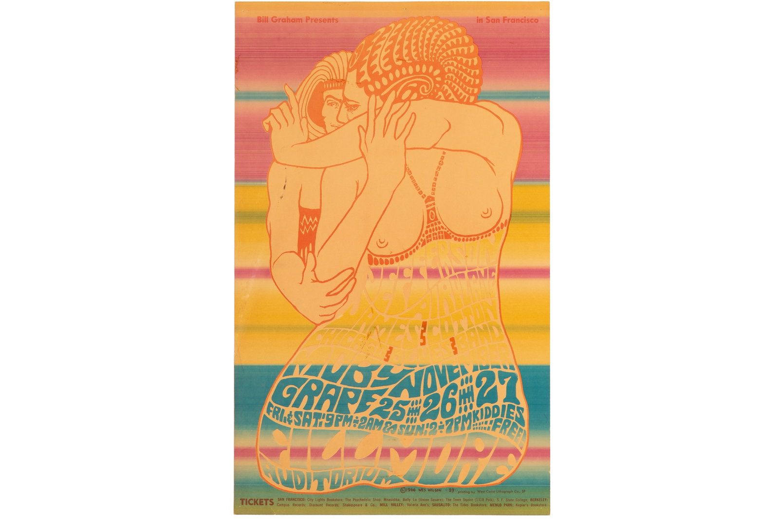 BG-39 JEFFERSON AIRPLANE FILLMORE AUDITORIUM (1 of 3)