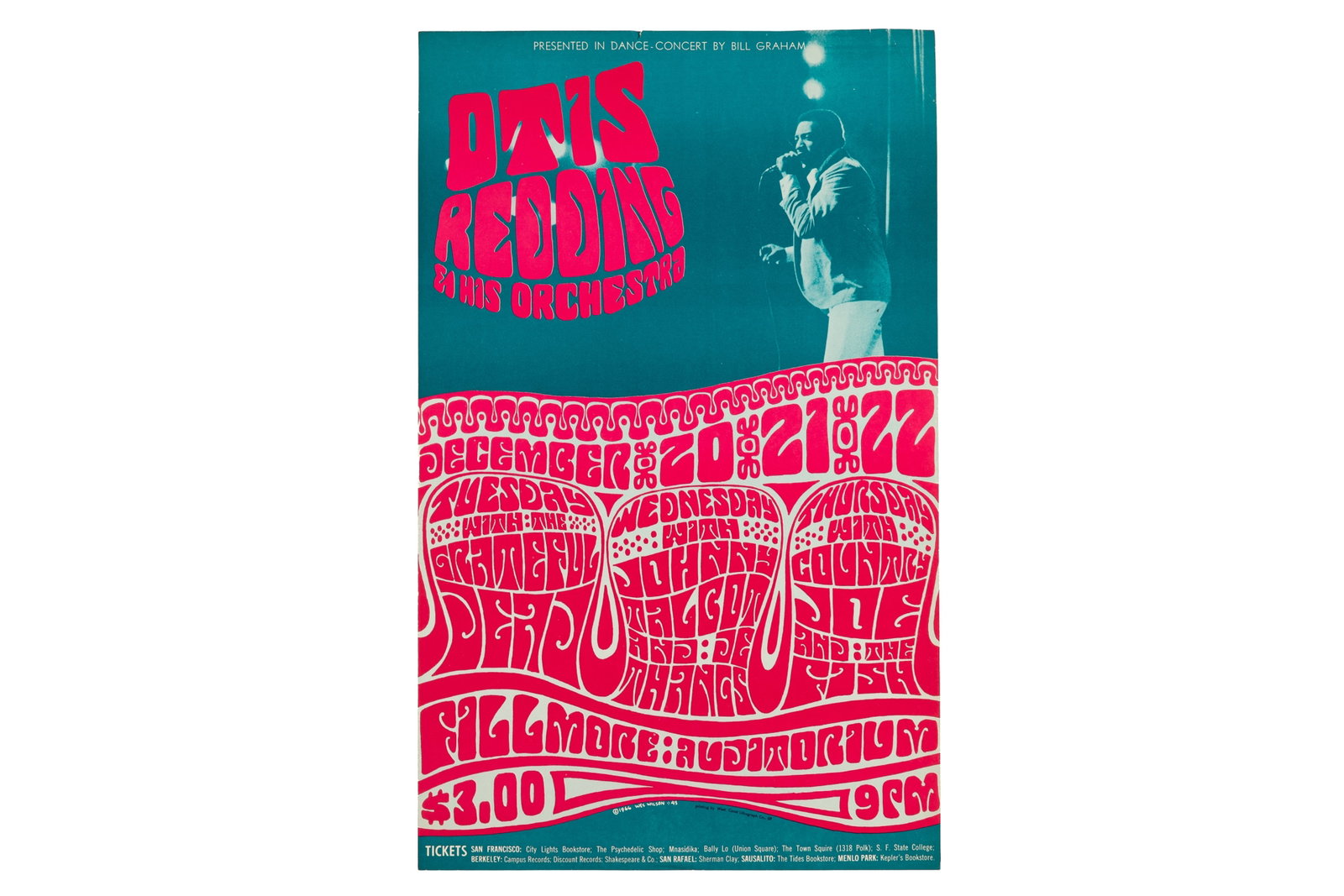 BG-43 OTIS REDDING AND HIS ORCHESTRA (1 of 3)