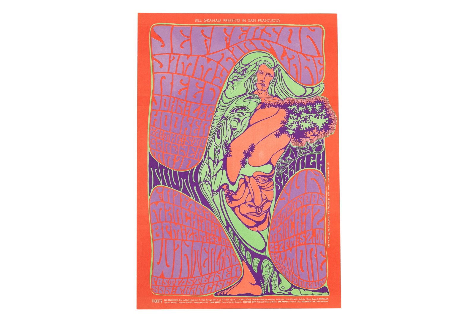 BG-54 JEFFERSON AIRPLANE FILLMORE AUDITORIUM (1 of 3)