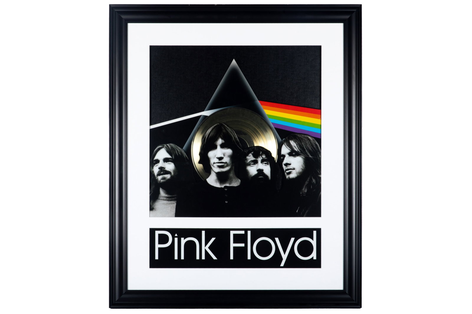 PINK FLOYD FRAMED POSTER WITH ALBUM (1 of 1)