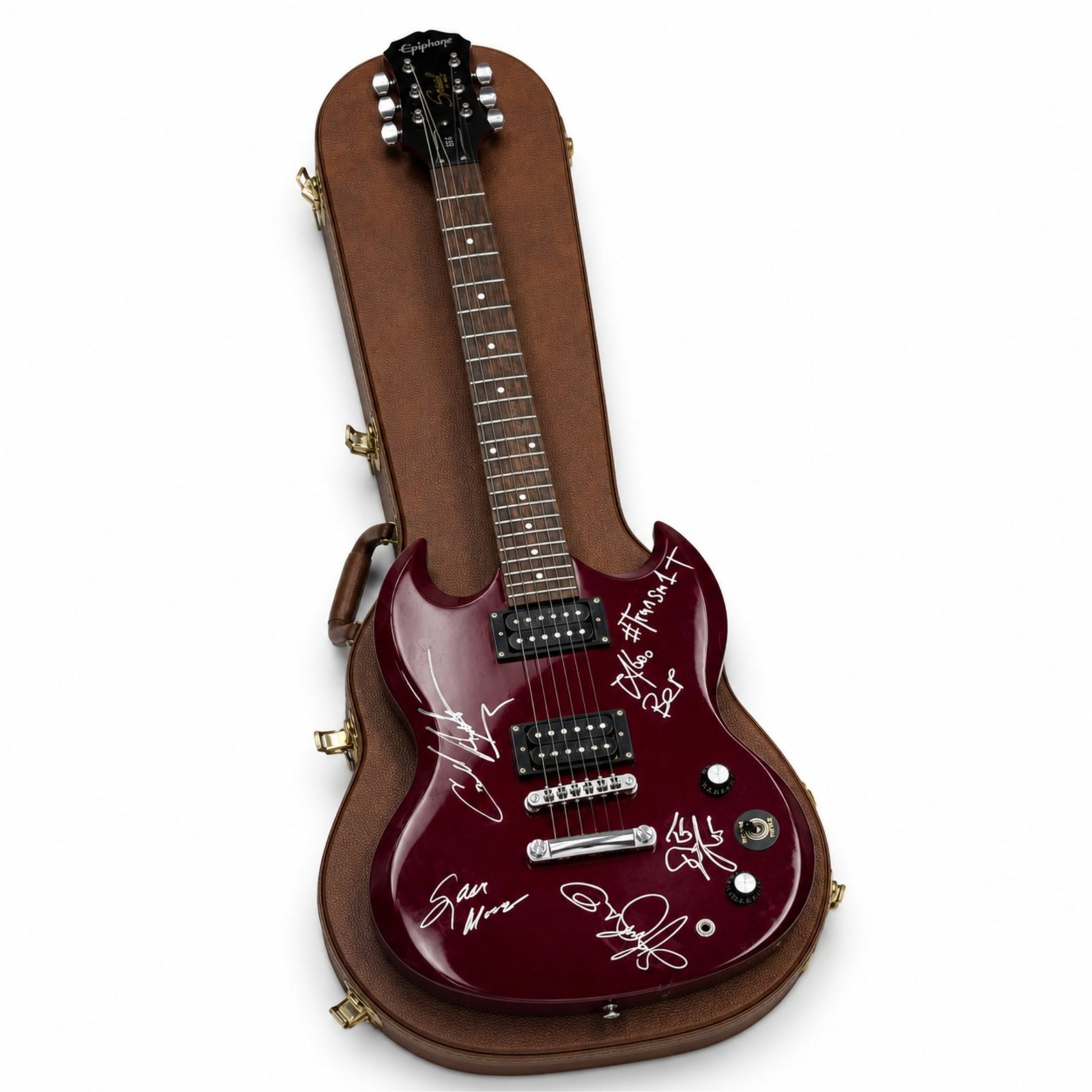 EPIPHONE SPECIAL SG MODEL GUITAR: Singed. L. 39 1/4", SJ04043434