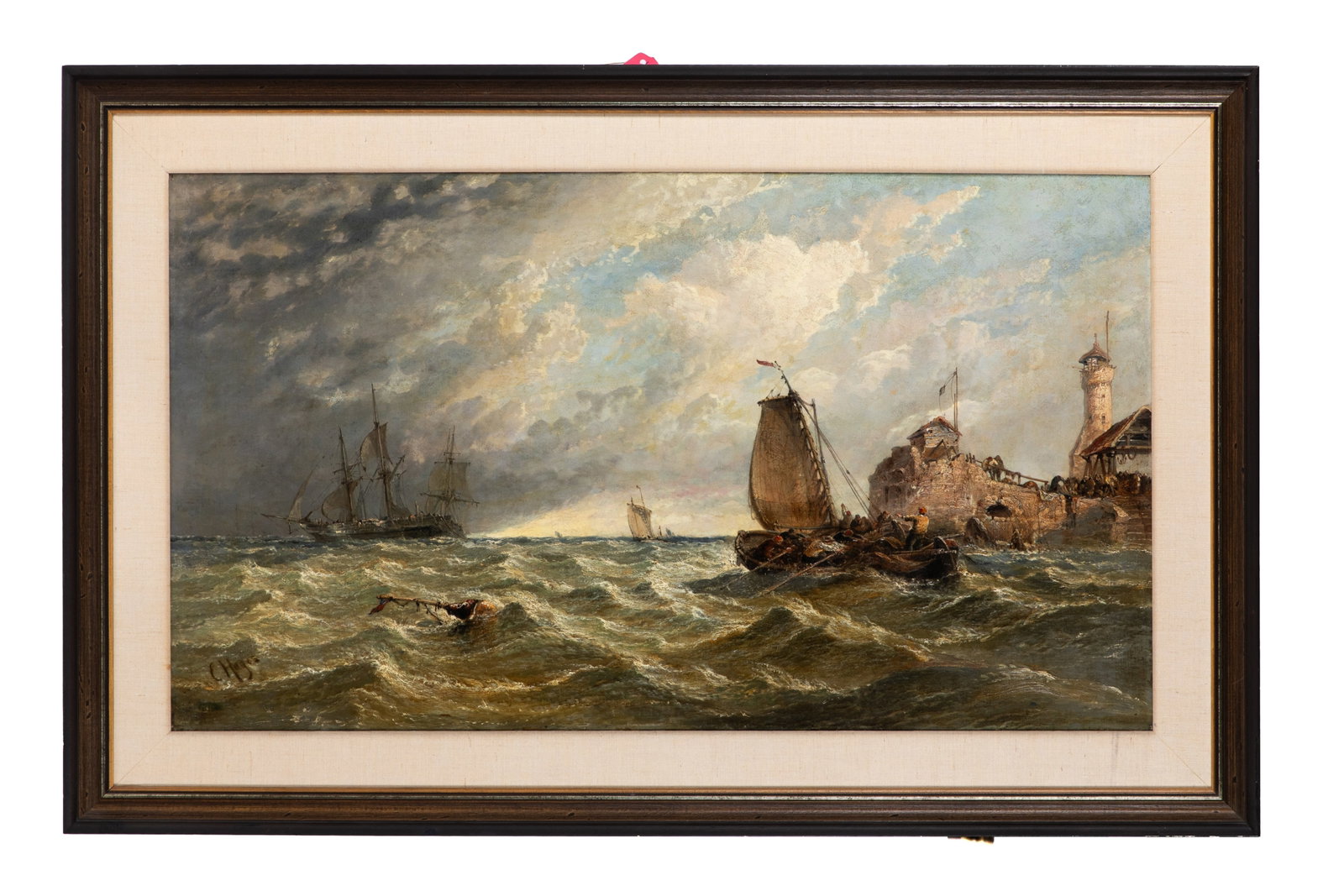 EDWIN HAYES (English, 1819-1904) (1 of 4)