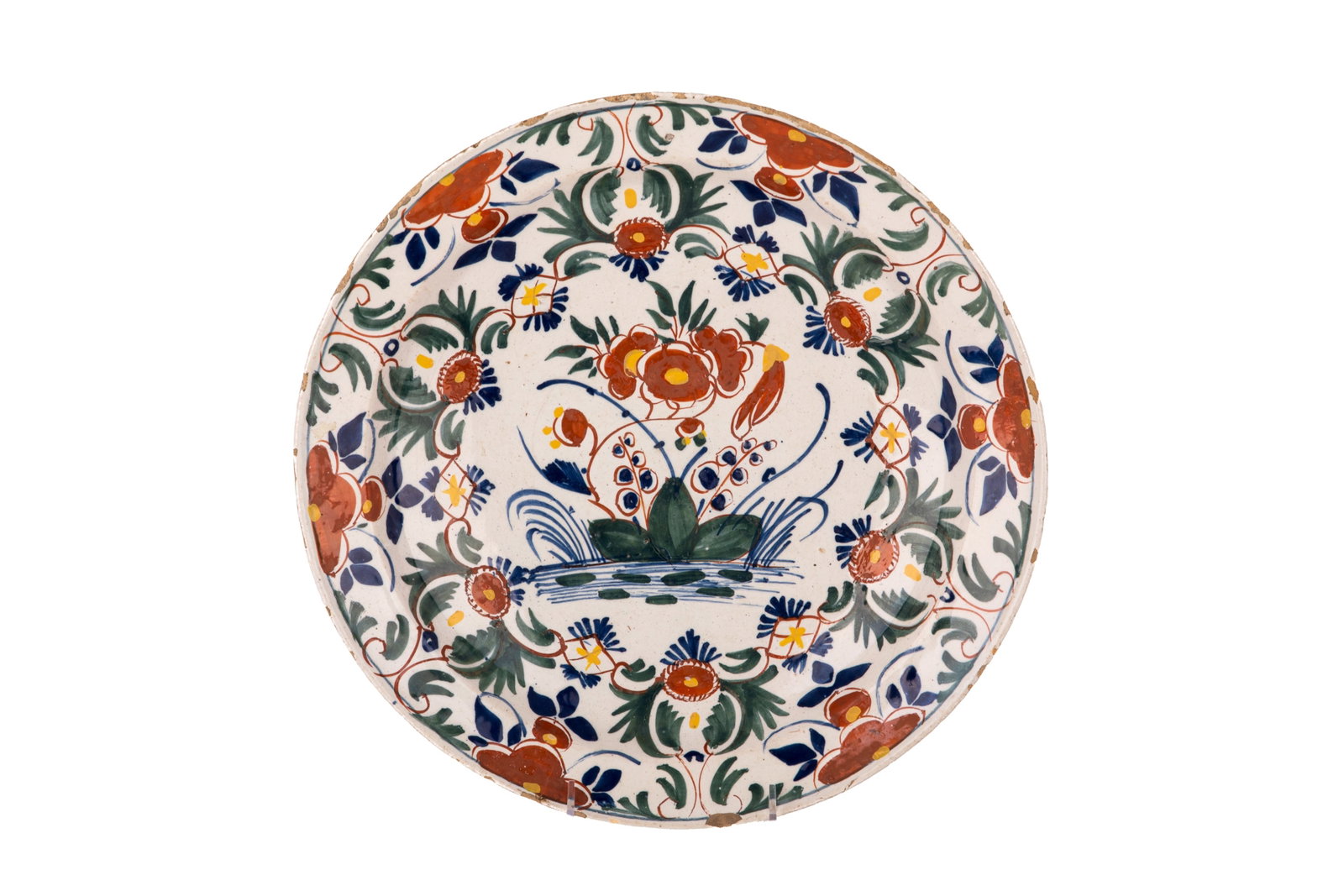 18TH C DELFT CHARGER (1 of 1)