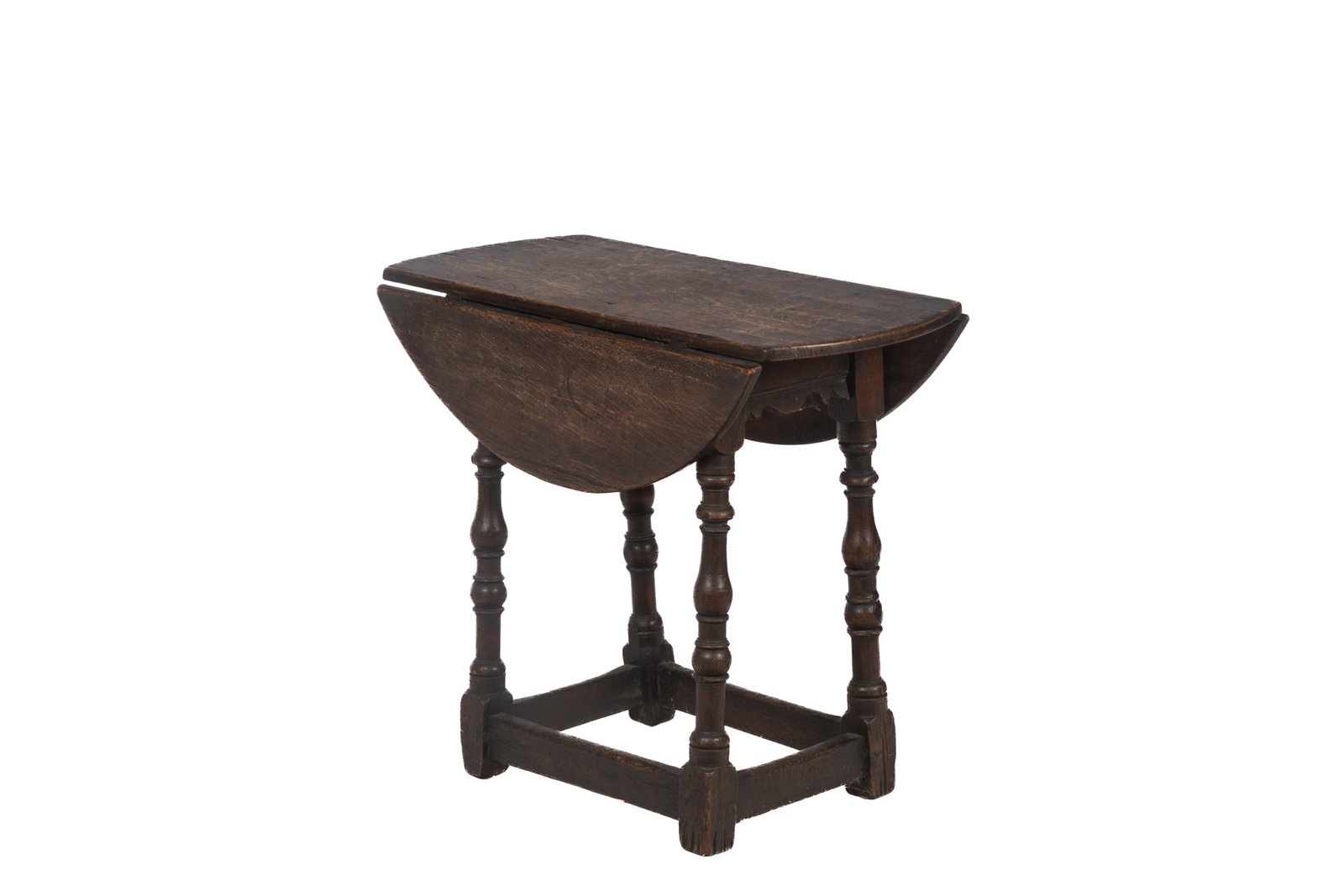 SMALL DROP-LEAF TABLE, ca. 1800 - 3