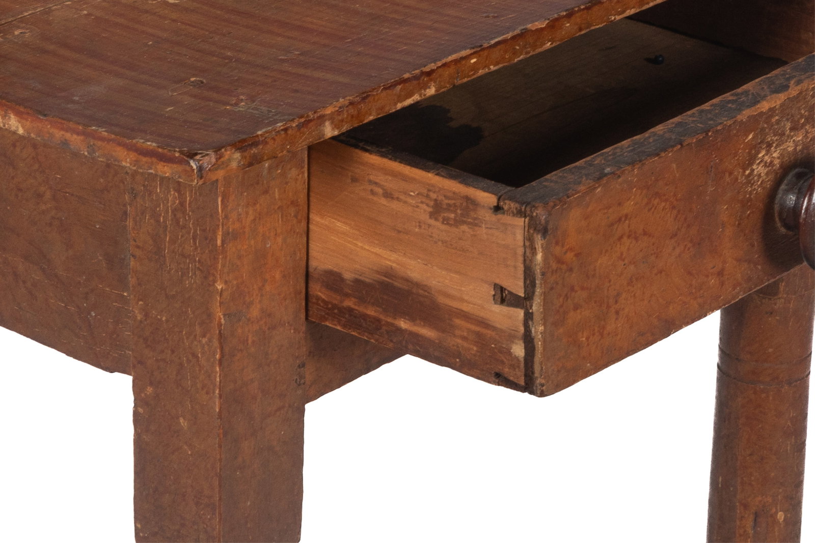 AMERICAN 19th C. SIDE TABLE - 4