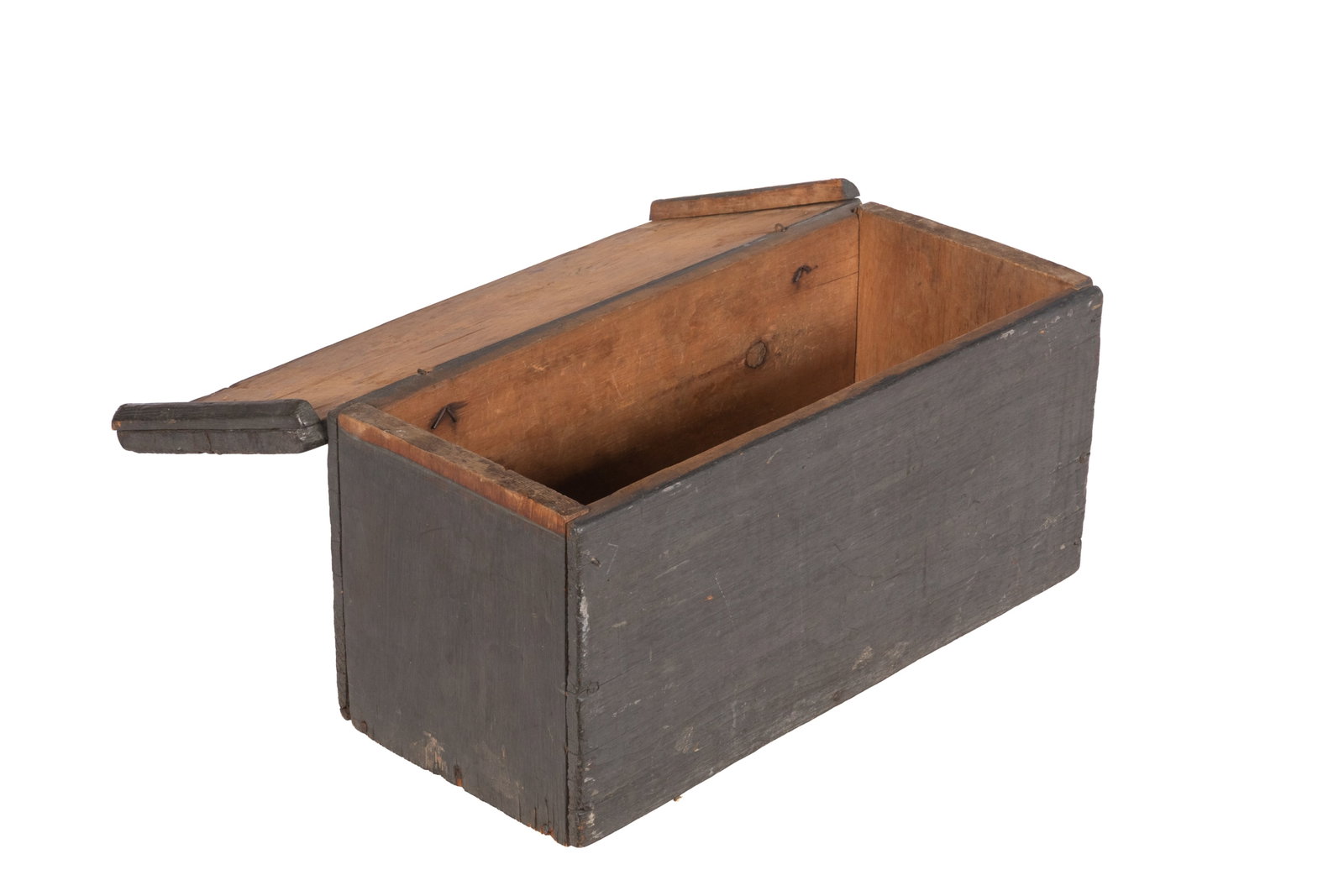 THREE CHILD SIZE ANTIQUE PAINTED BOXES - 4