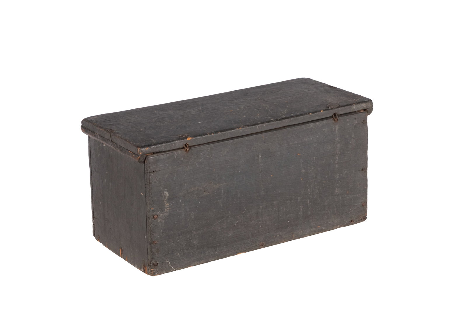 THREE CHILD SIZE ANTIQUE PAINTED BOXES - 5