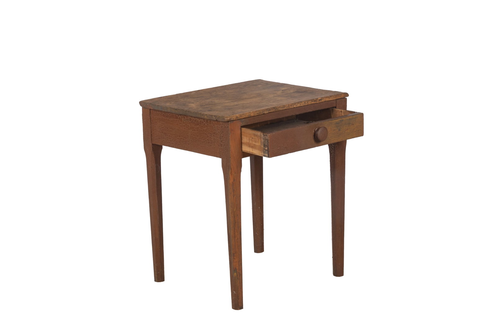 19th C. CANADIAN WORK TABLE - 3