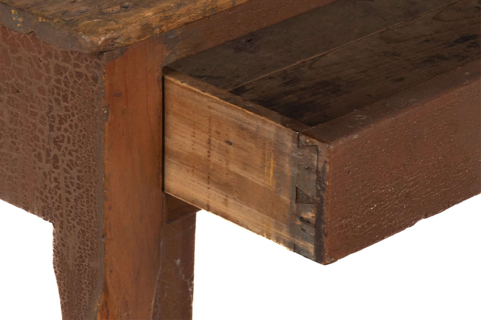 19th C. CANADIAN WORK TABLE - 4
