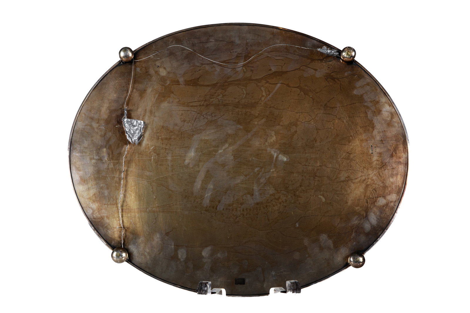 ENGLISH SILVERPLATED SERVING TRAY - 2