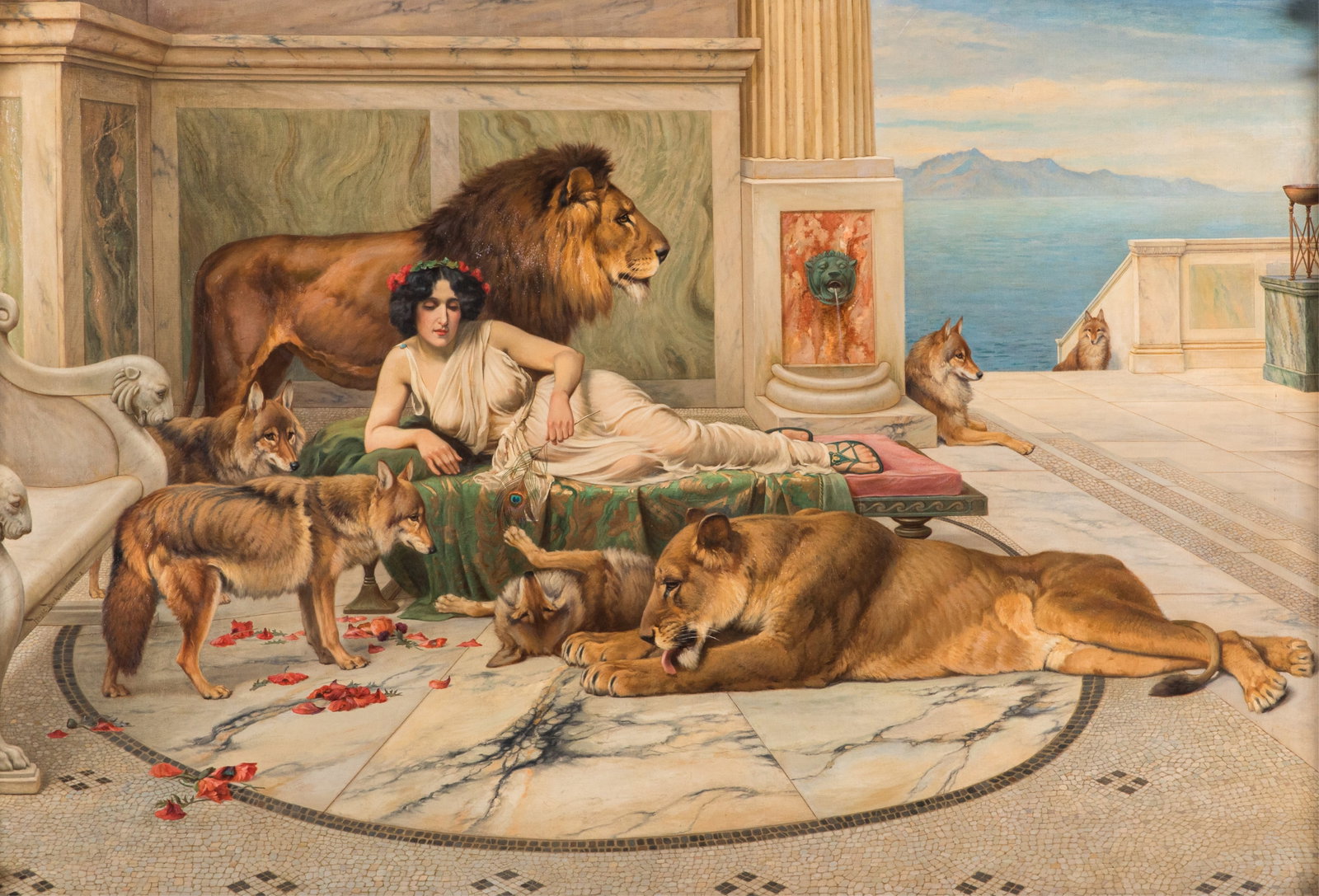 JOHN WRIGHT BARKER (English, 1864-1941) - 2