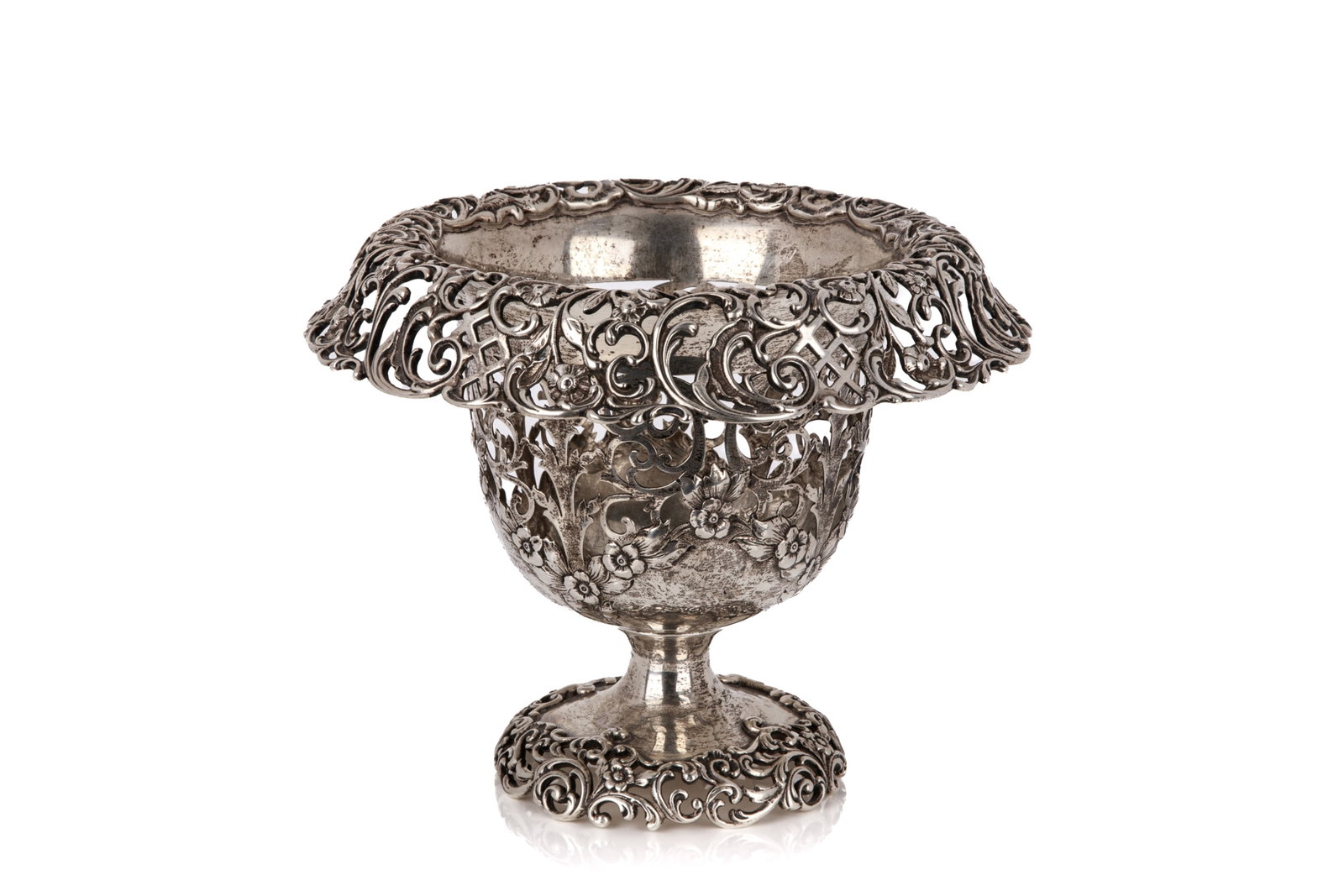 AMERICAN SILVER CENTERPIECE BOWL, 520g (1 of 4)