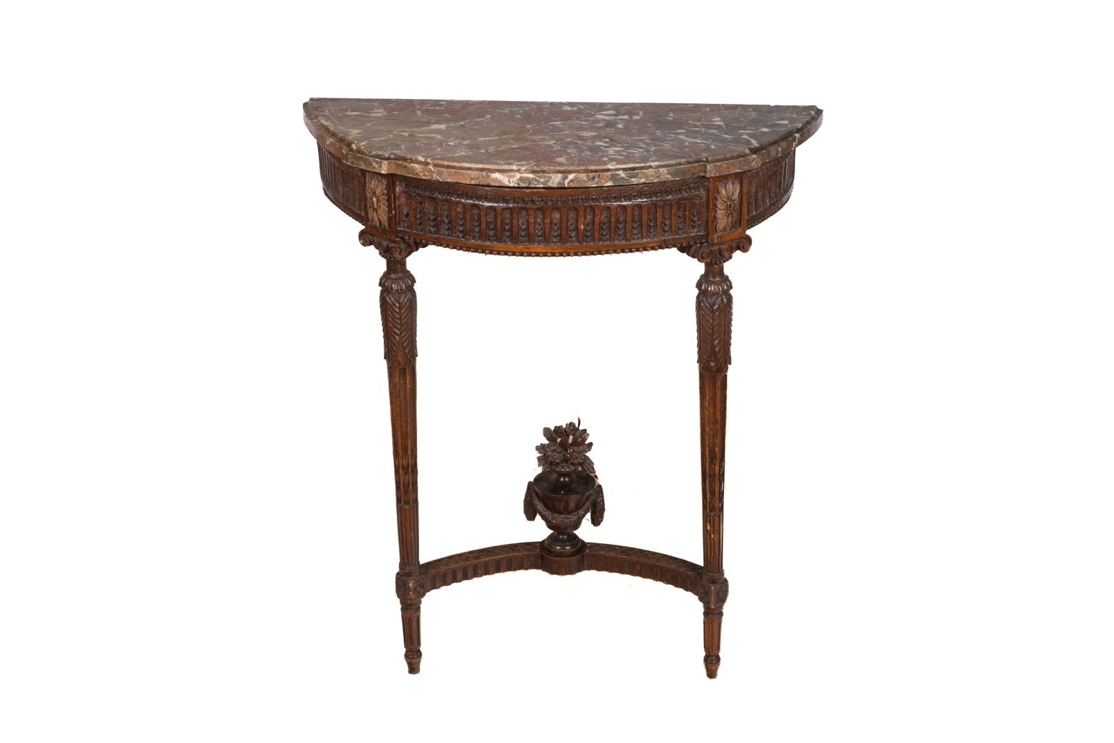 18TH FRENCH MARBLE TOP CONSOLE TABLE (1 of 3)