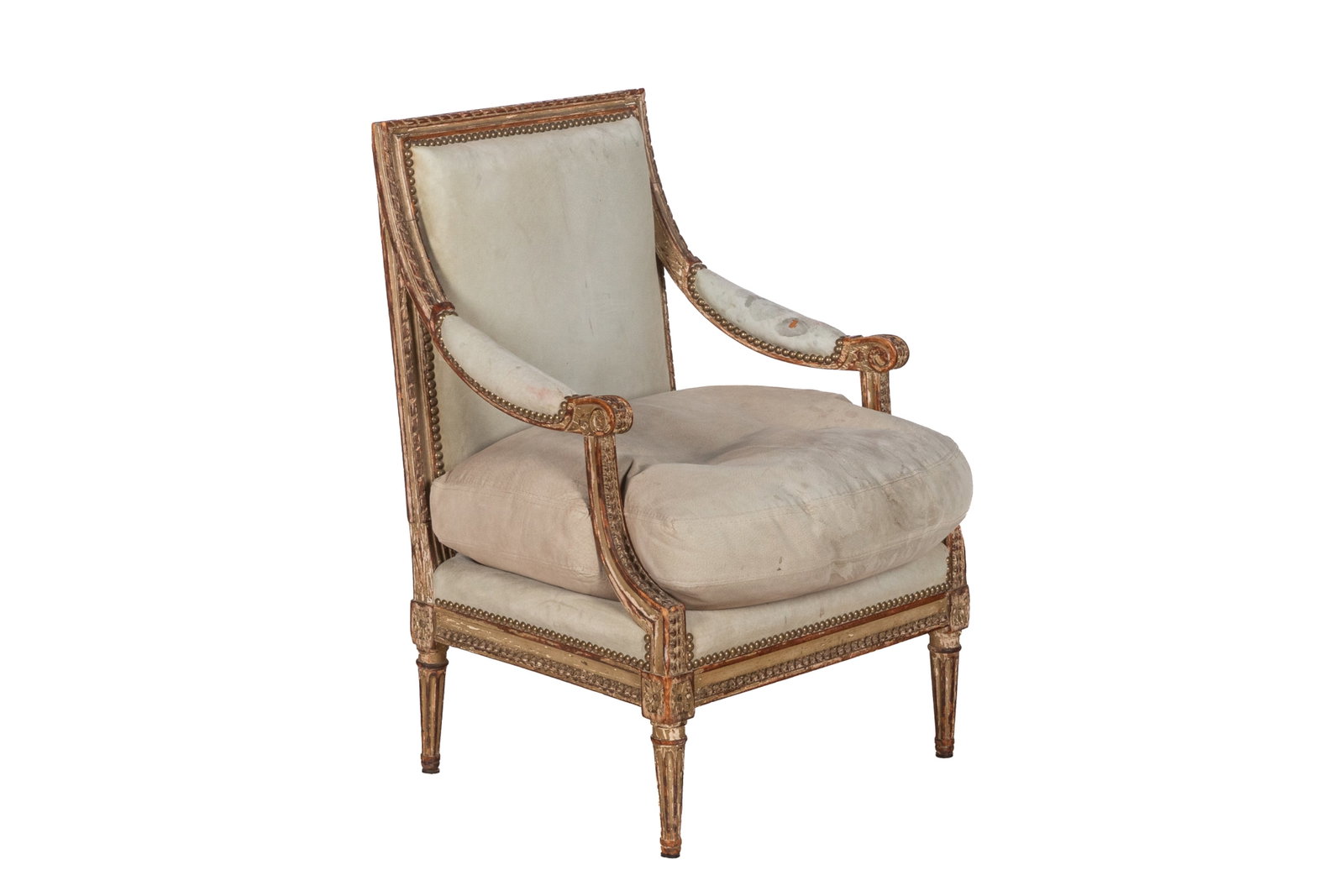 DIMINUTIVE ANTIQUE FRENCH ARMCHAIR (1 of 5)