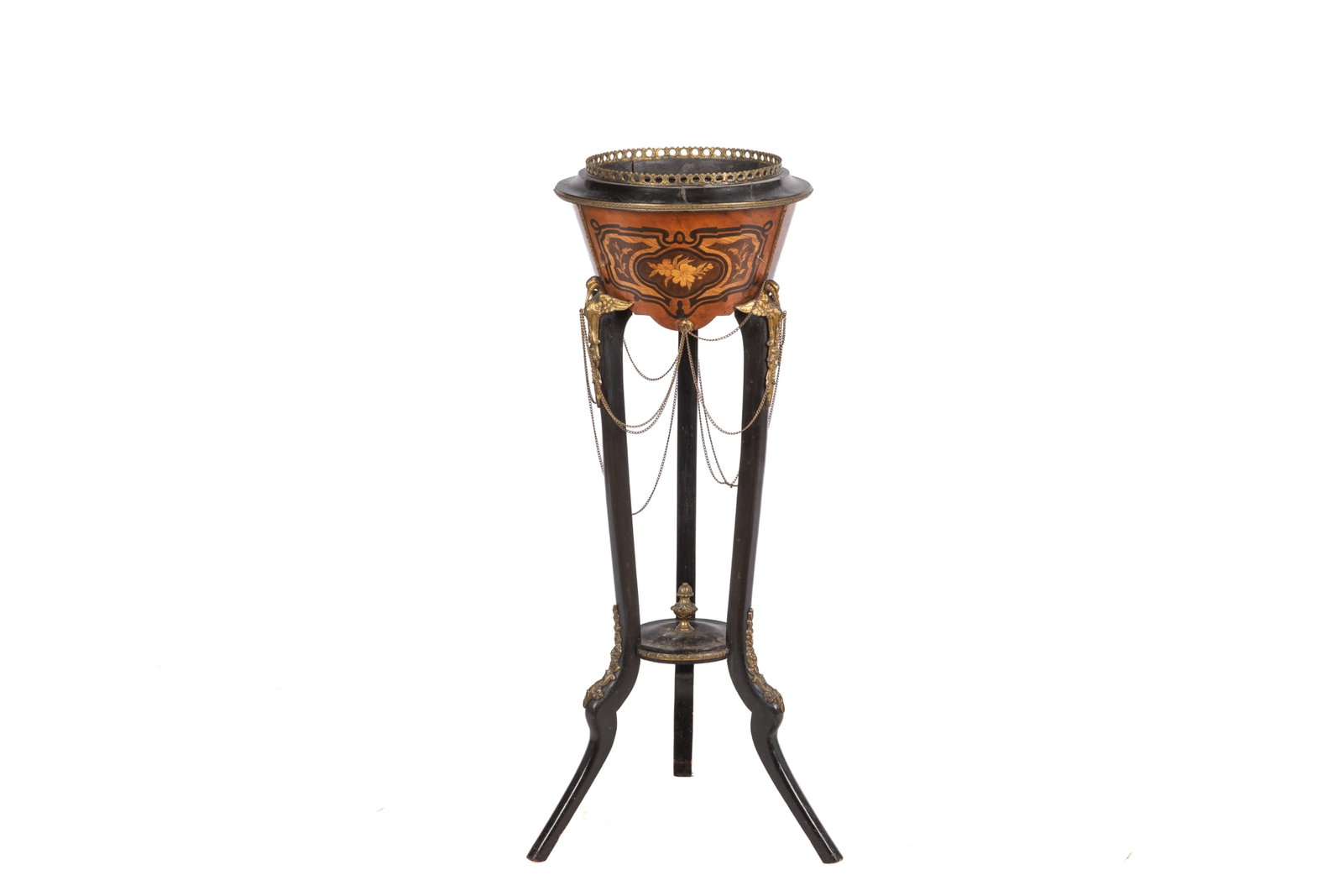 FRENCH NAPOLEAN III STANDING JARDINIERE (1 of 5)