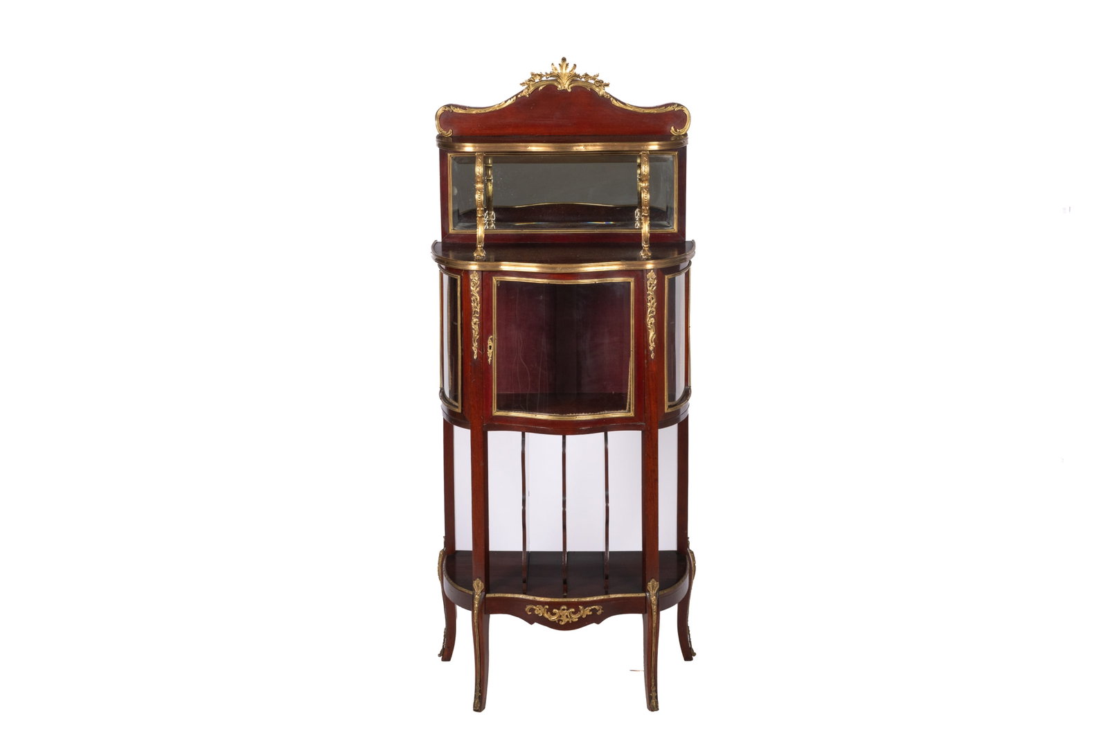 FRENCH BRONZE MOUNTED VITRINE - 2