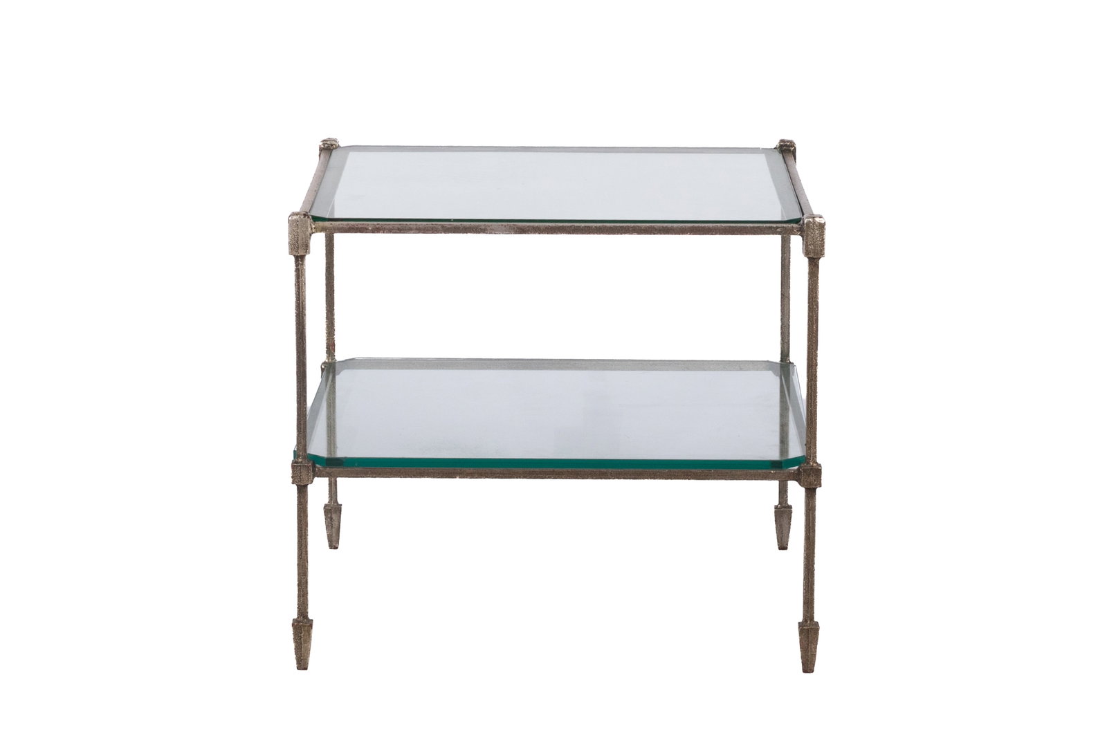 BRONZE AND GLASS TABLE - 2