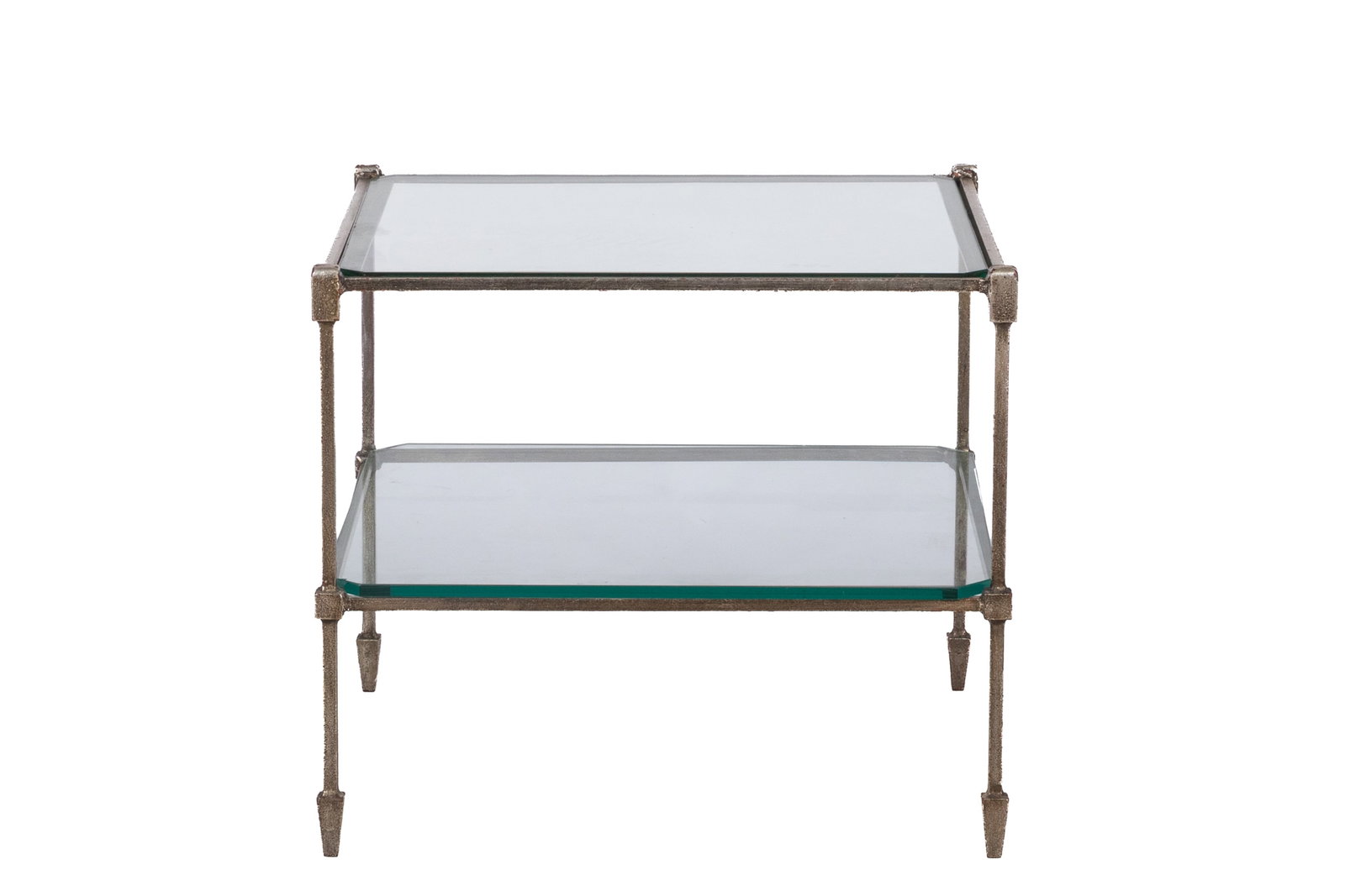 BRONZE AND GLASS TABLE - 3