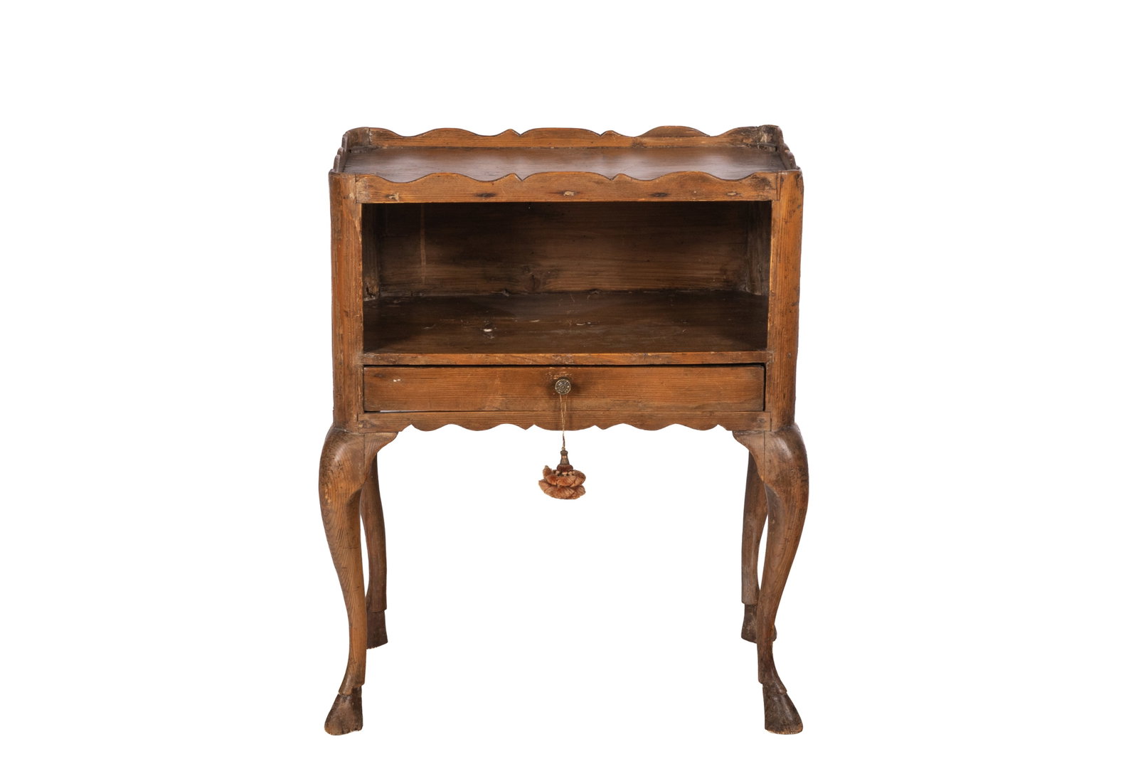 SMALL FRENCH COUNTRY COMMODE SIDE TABLE - 2