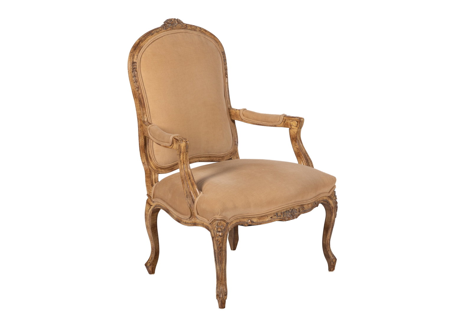 FRENCH ROUNDED BACK ARMCHAIRS (1 of 6)