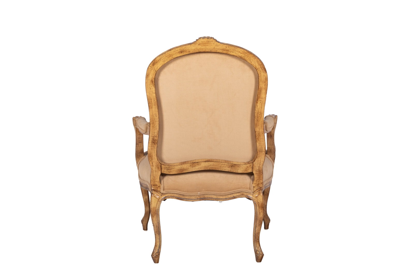 FRENCH ROUNDED BACK ARMCHAIRS - 4