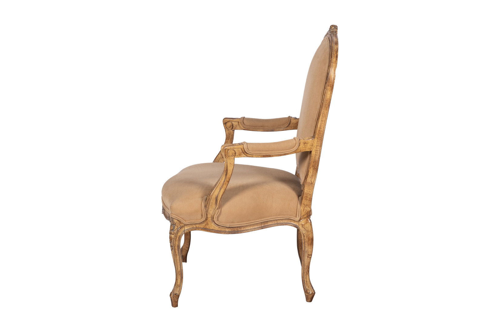 FRENCH ROUNDED BACK ARMCHAIRS - 5