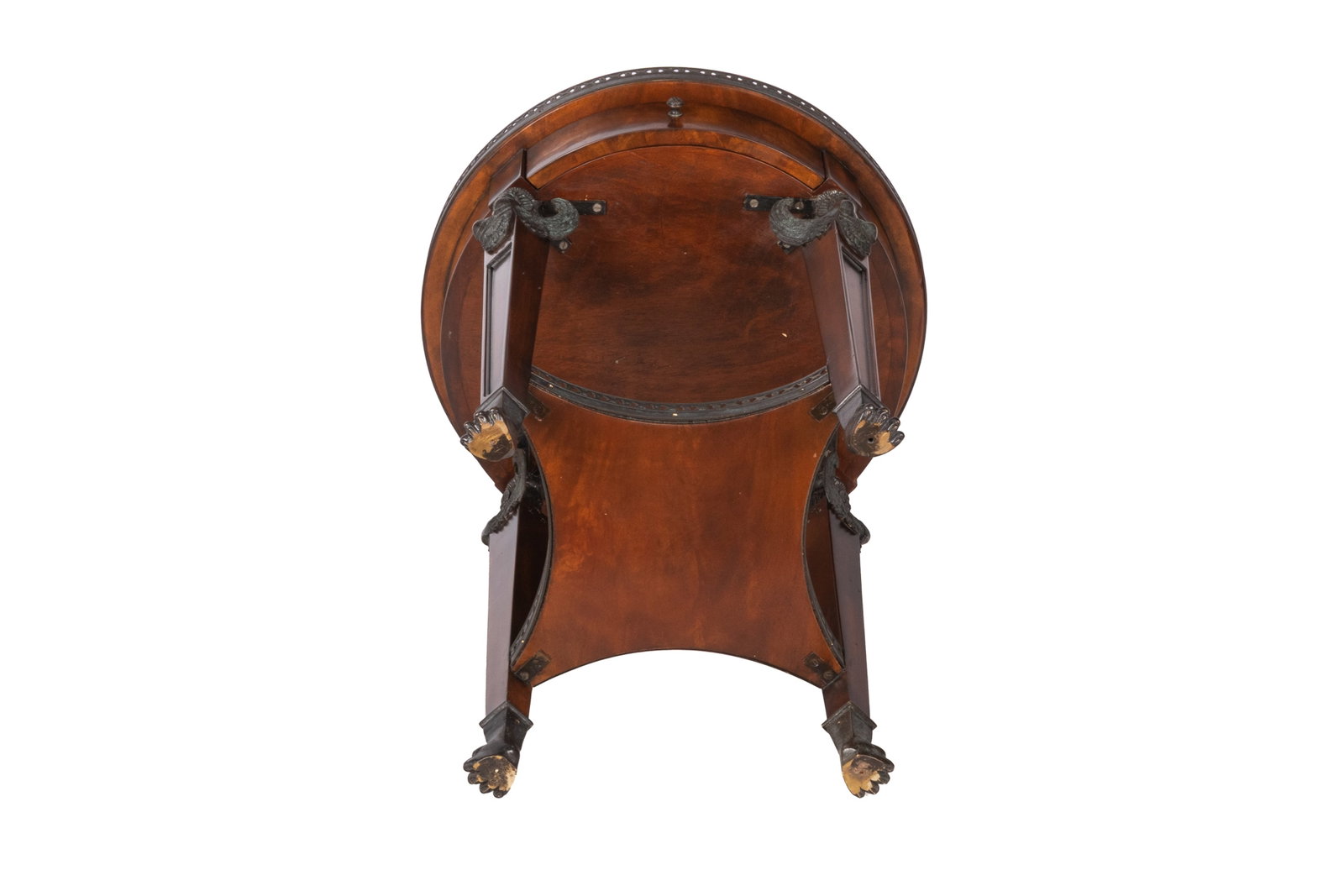 THEODORE ALEXANDER BRONZE MOUNTED SIDE TABLE - 8