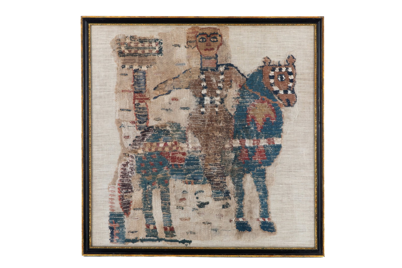 ANCIENT EGYPTIAN COPTIC FRAGMENT - 2