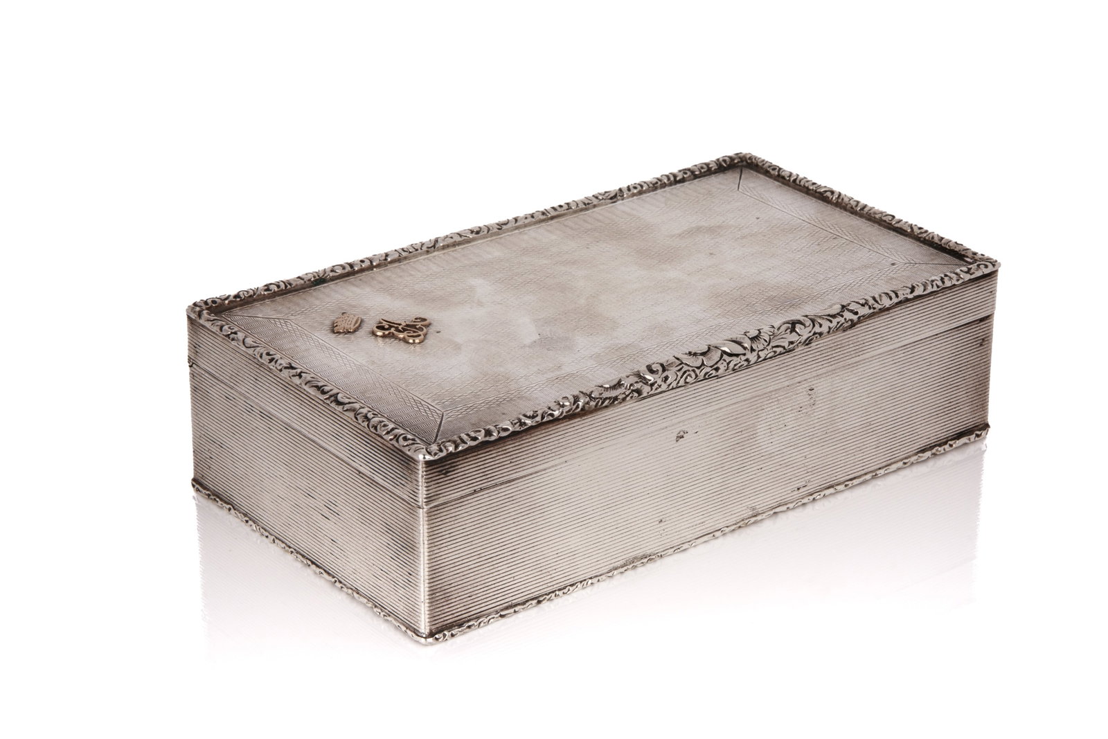 ENGLISH SILVER ROYAL PRESENTATION BOX, 374g (1 of 6)