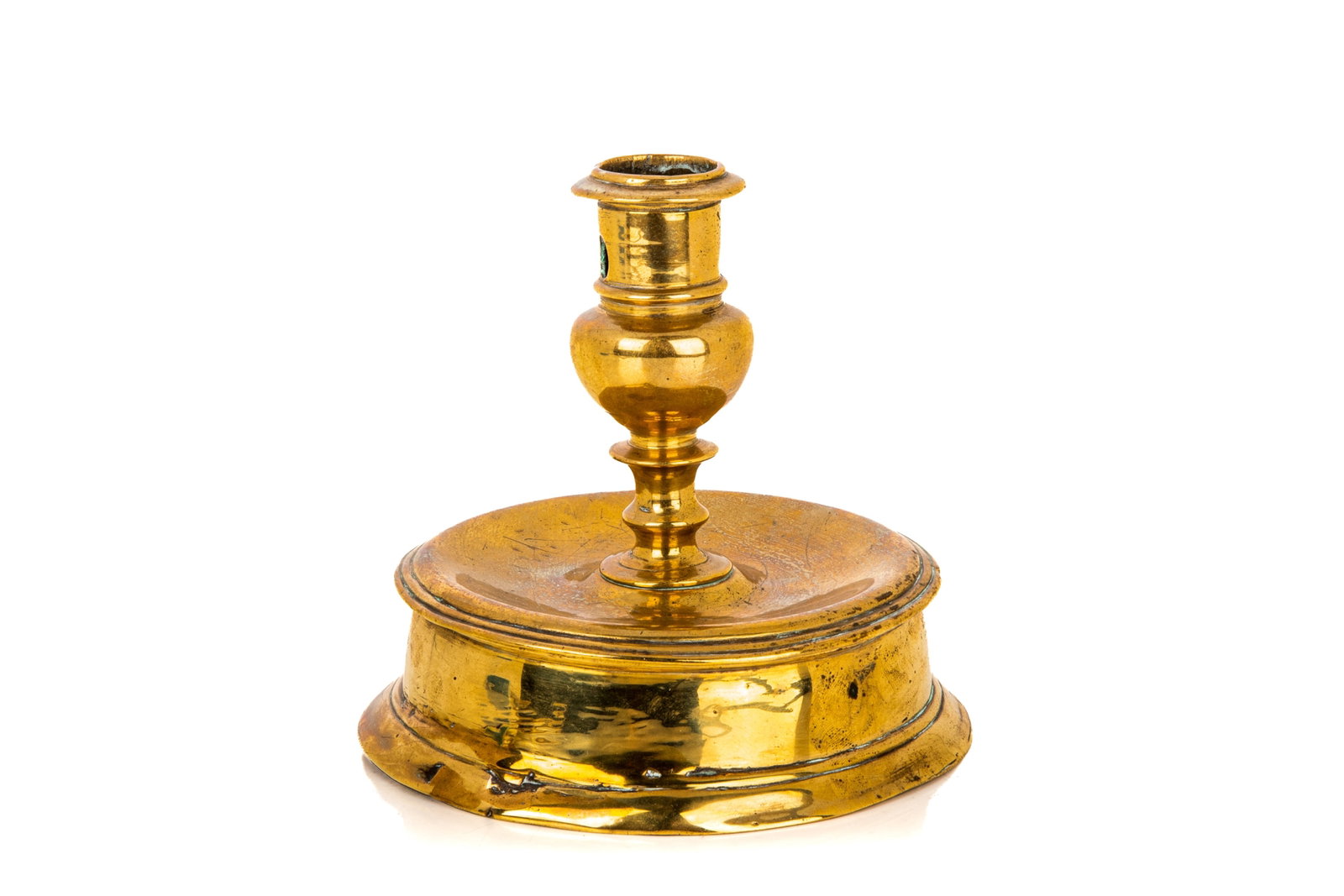 BRASS CAPSTAN CANDLESTICK (1 of 4)