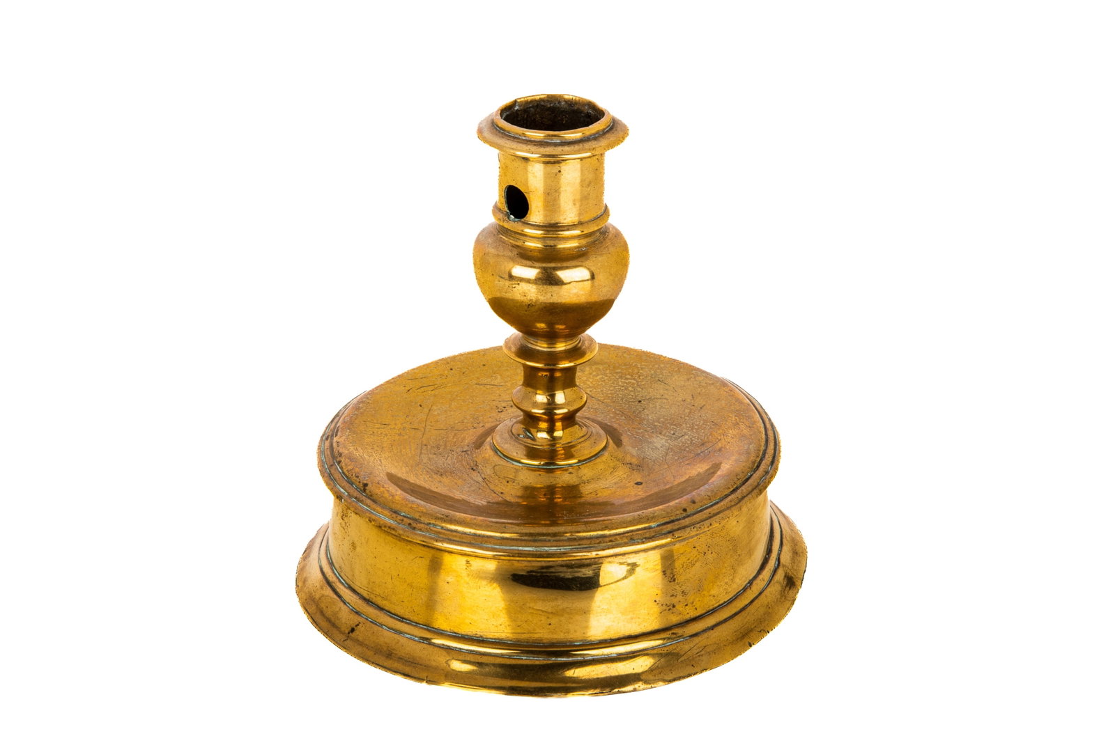 BRASS CAPSTAN CANDLESTICK - 3