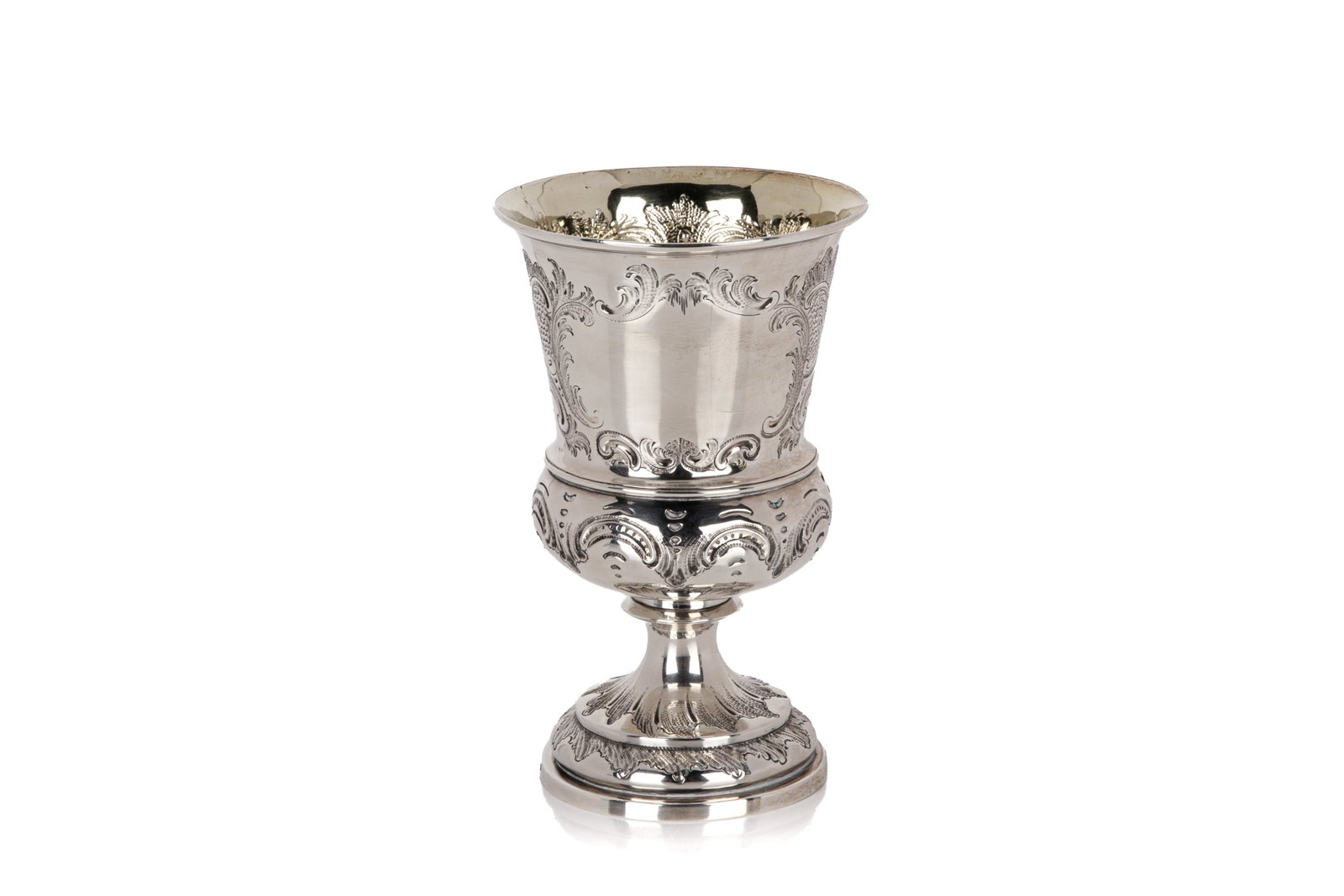ENGLISH SILVER CHALICE, 251g (1 of 3)