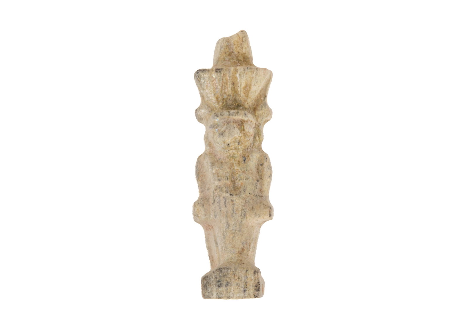 ANCIENT EGYPTIAN FAIENCE SCULPTURE OF SEKHMET (1 of 4)