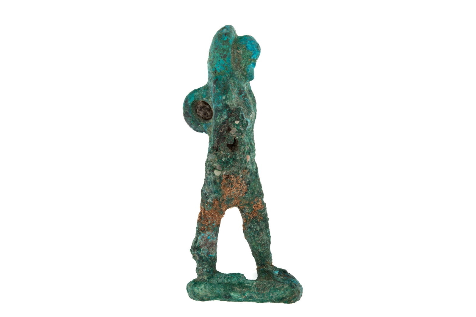 BRONZE AMULET OF HORUS, NEW KINGDOM (1 of 4)