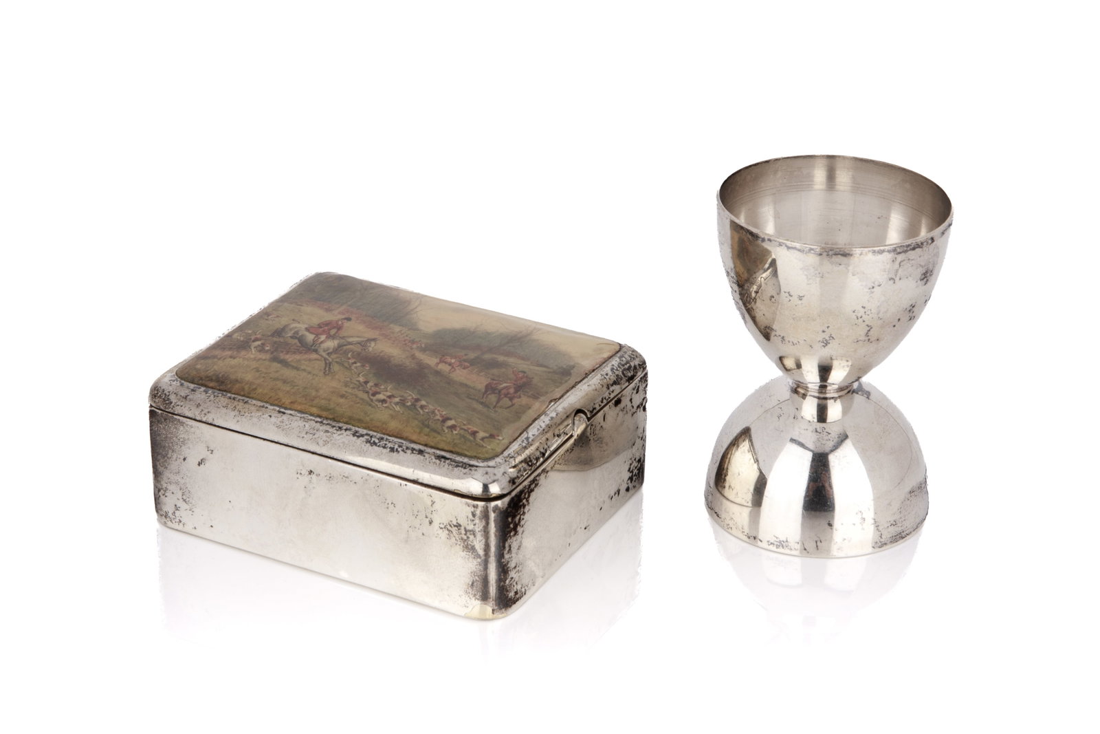 TWO SILVER ITEMS BY MICHAEL SURMAN 246g (1 of 7)