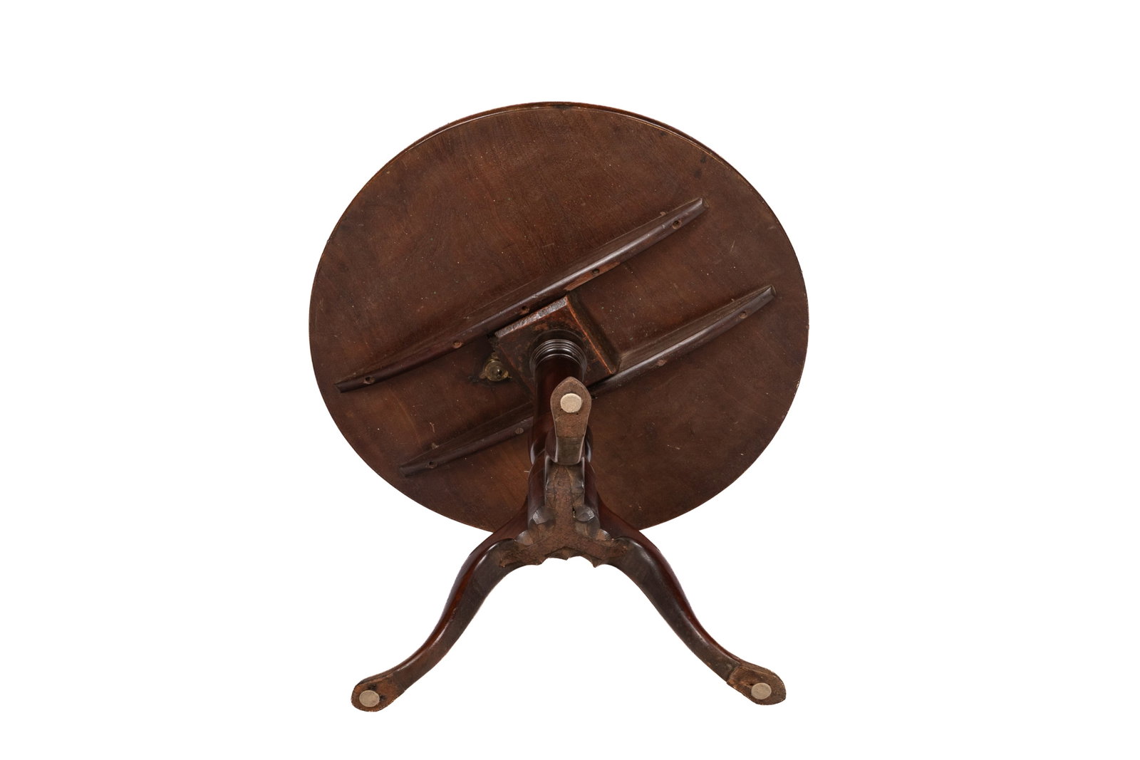 GEORGE III TILT TOP TEA TABLE - 4