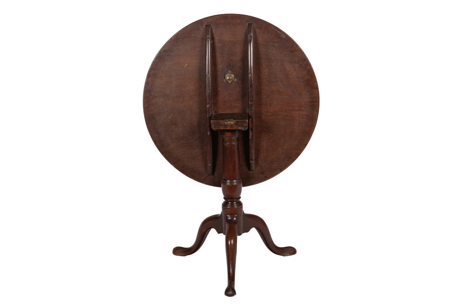 GEORGE III TILT TOP TEA TABLE - 6