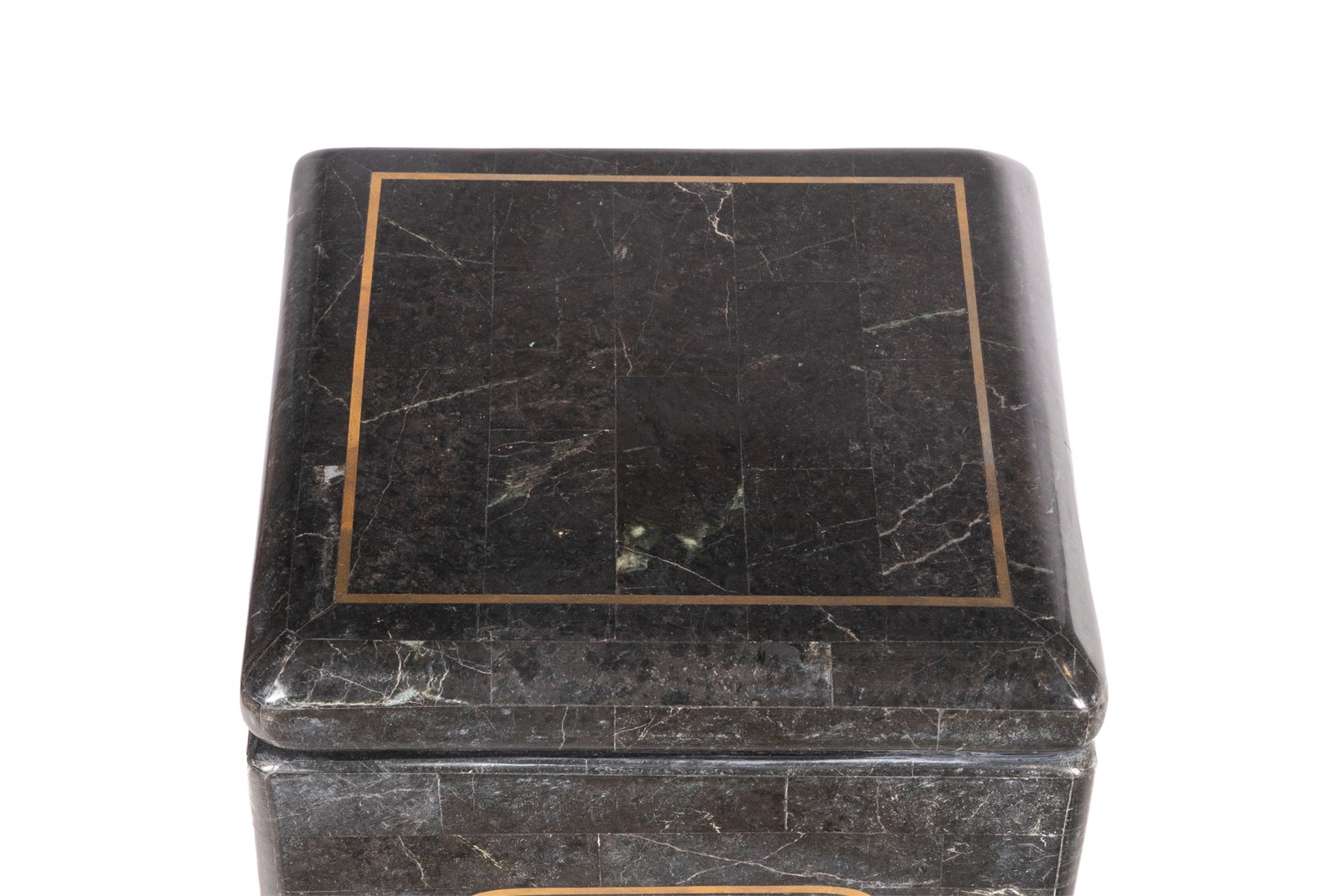 STONE VENEERED PEDESTAL - 4