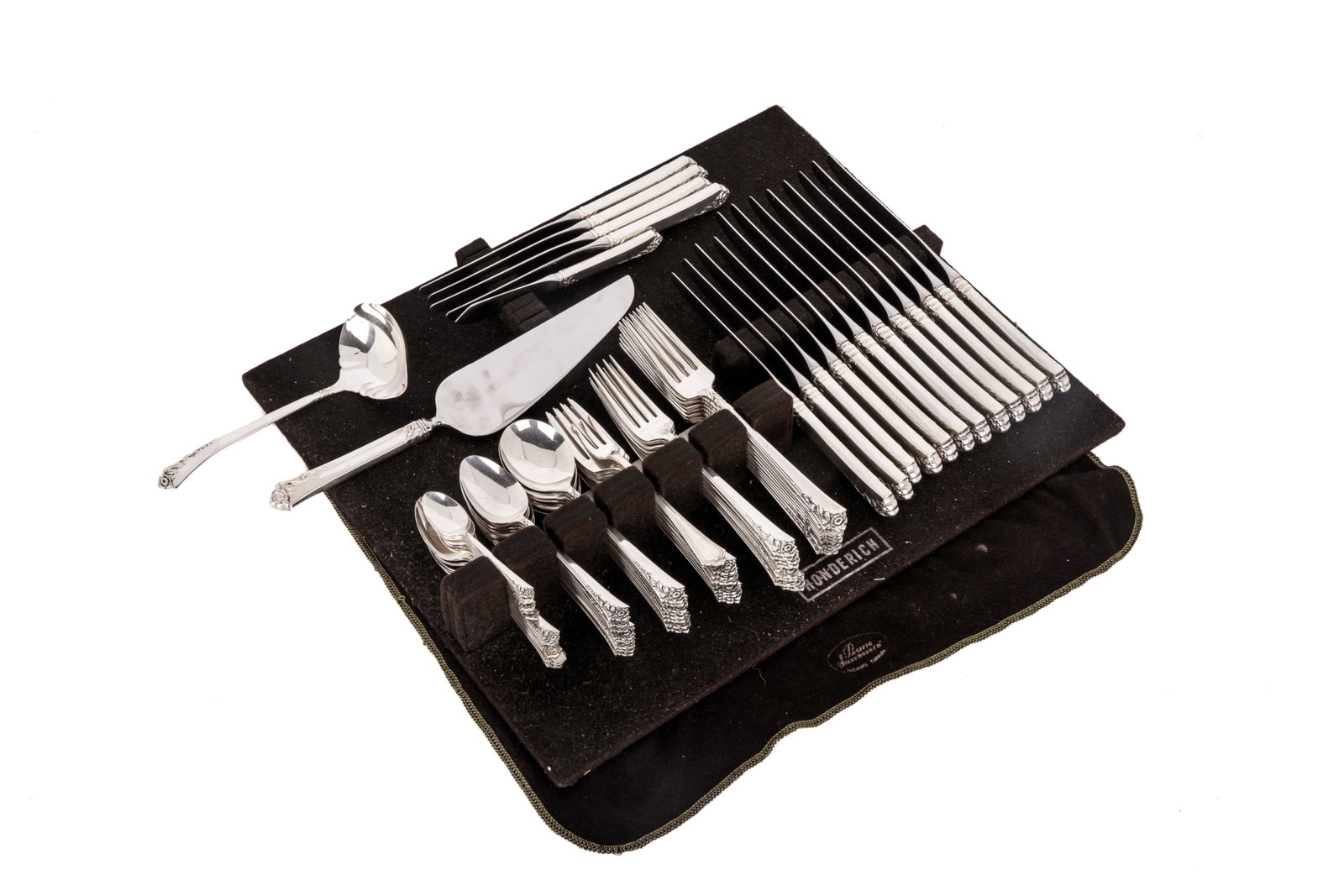 76 pc. SILVER FLATWARE, 1983g - 2