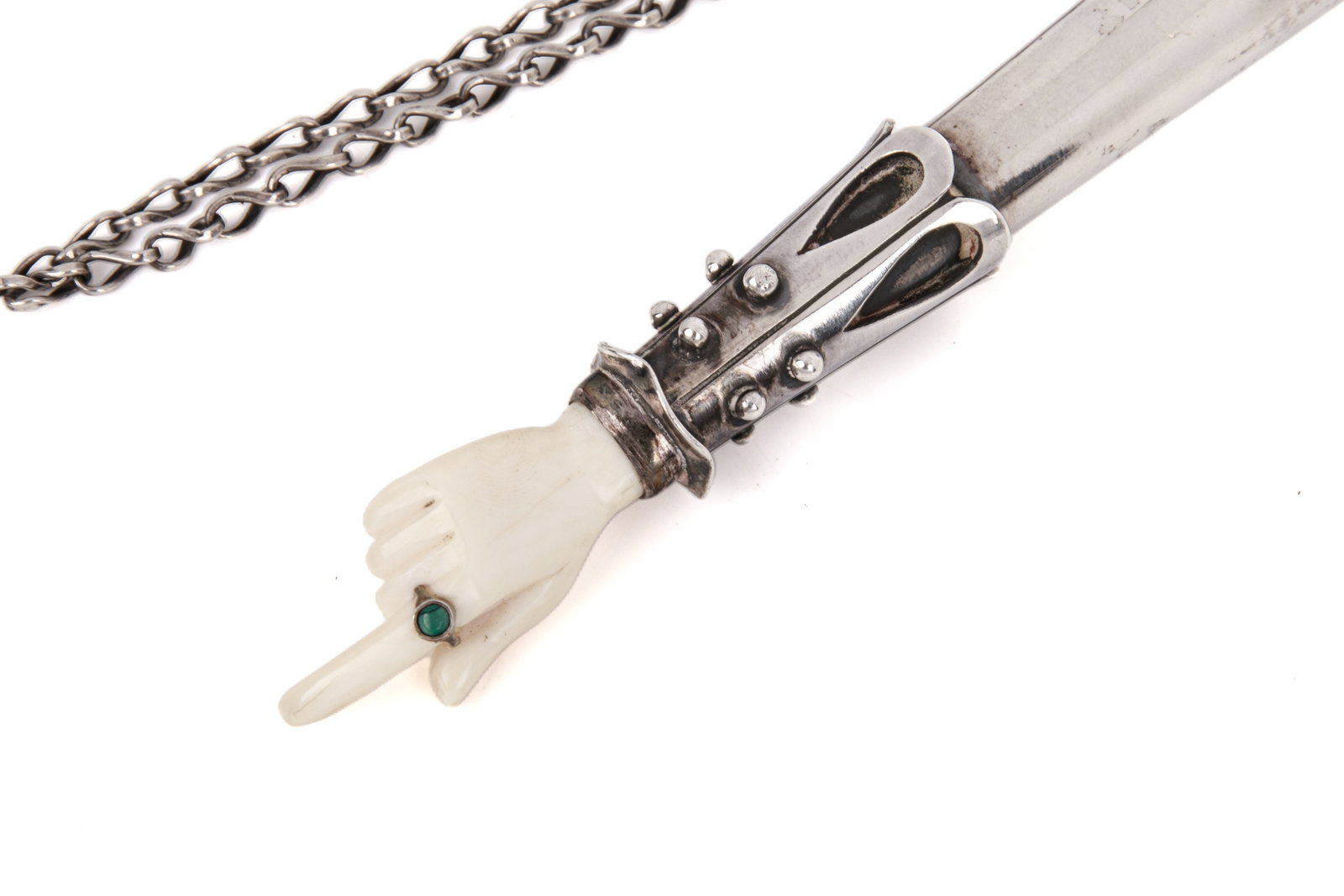 CONTINENTAL SILVER YAD TORAH POINTER - 2