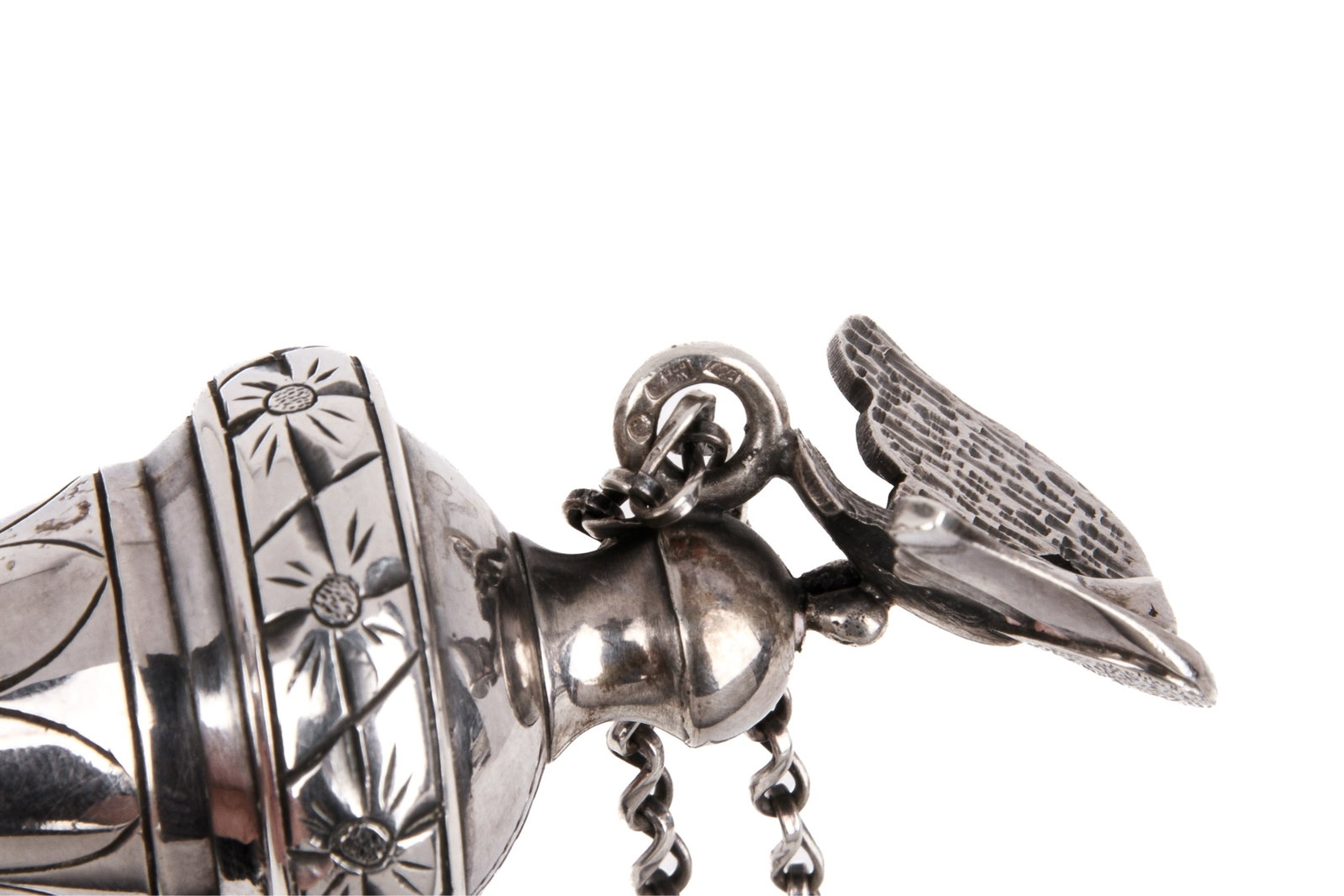 CONTINENTAL SILVER YAD TORAH POINTER - 4