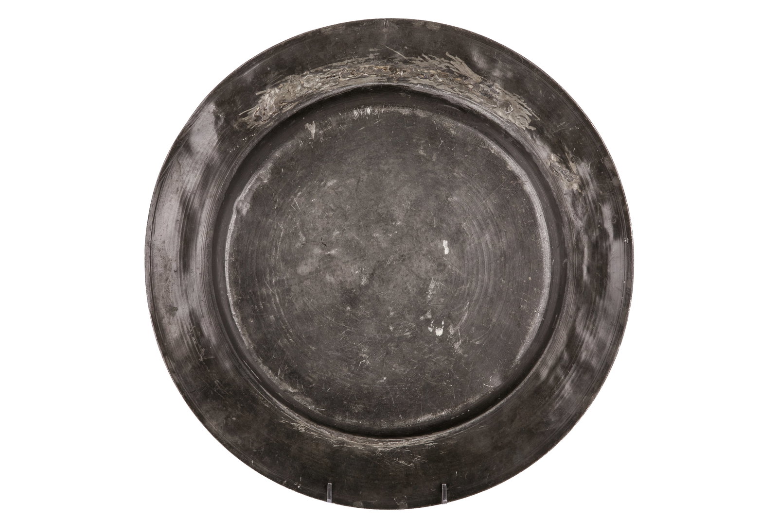 18th C GERMAN PEWTER PASSOVER TRAY - 3