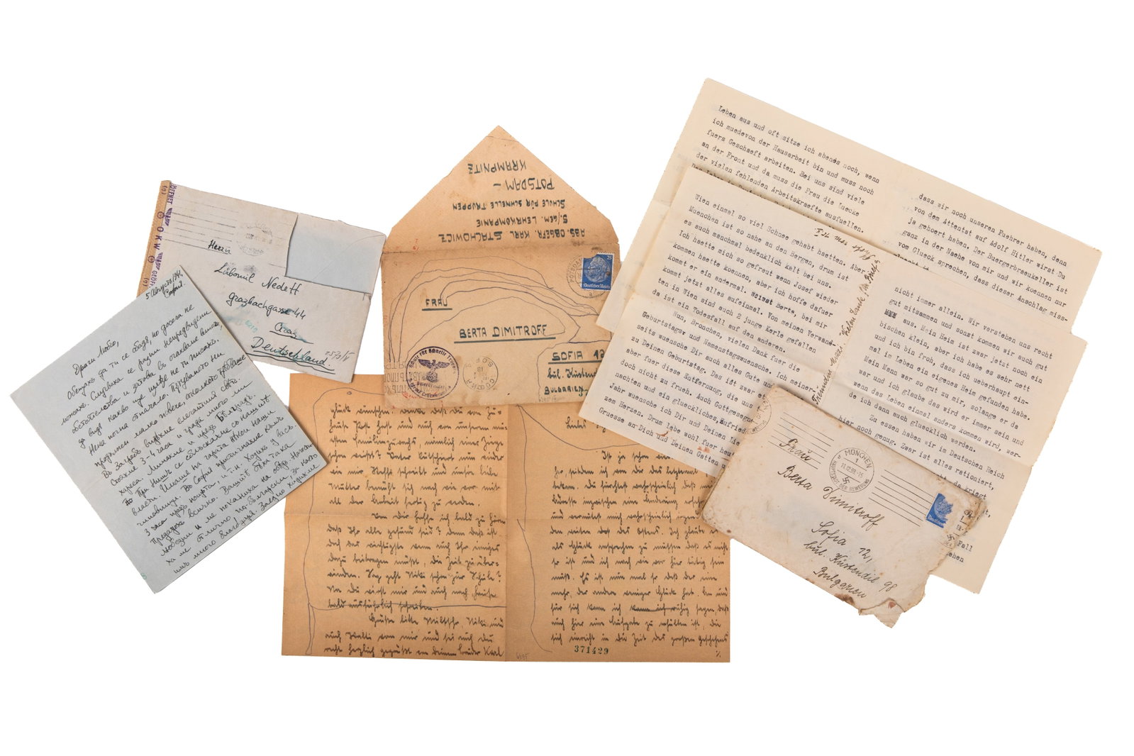 ASSORTED EARLY 20TH C & HOLOCAUST PAPERWORK - 3
