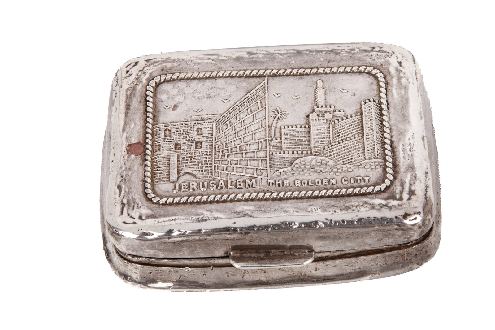 FIVE JUDAICA SILVER OBJECTS - 4